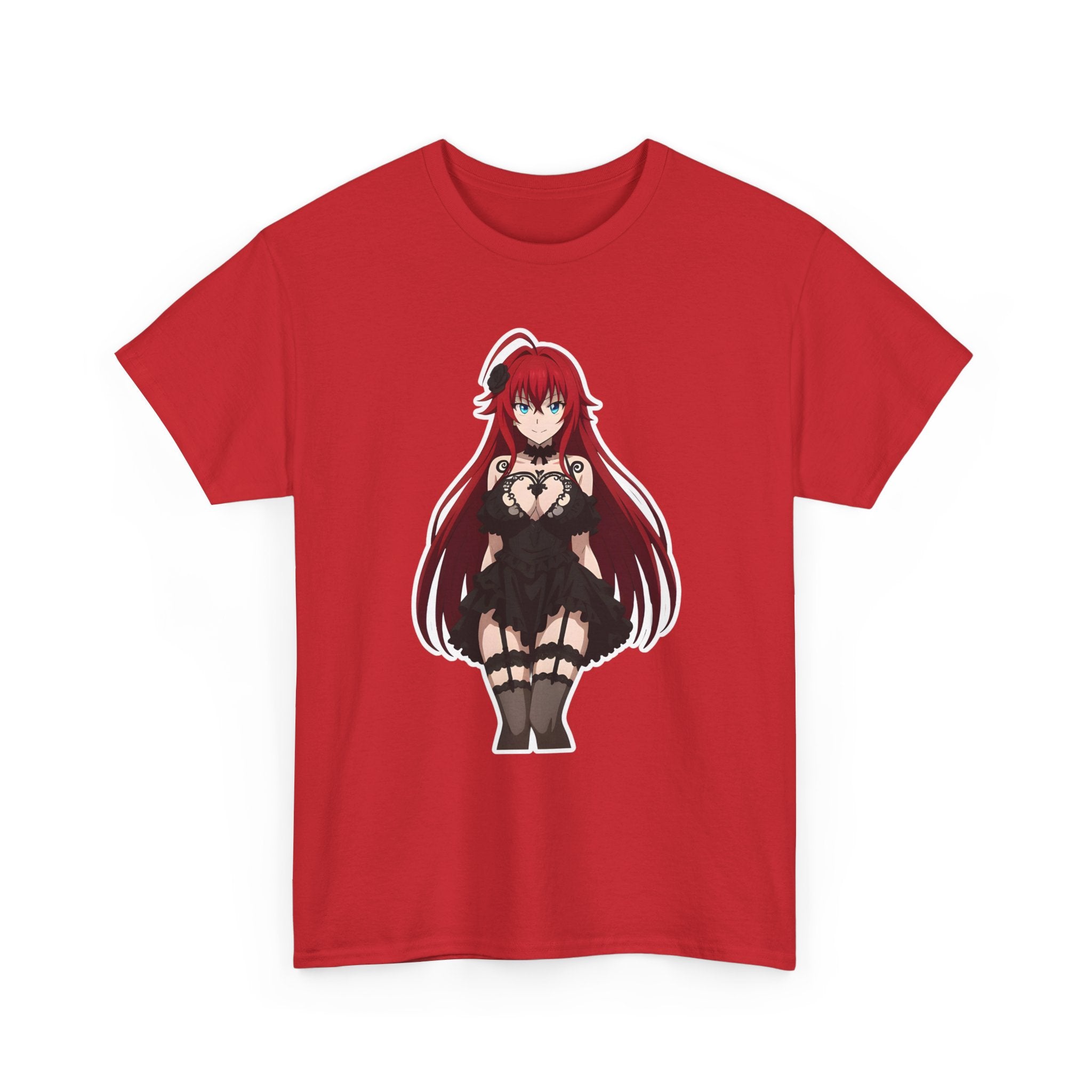 Rias Gremory Gothic Style Waifu Unisex Heavy Cotton Tee