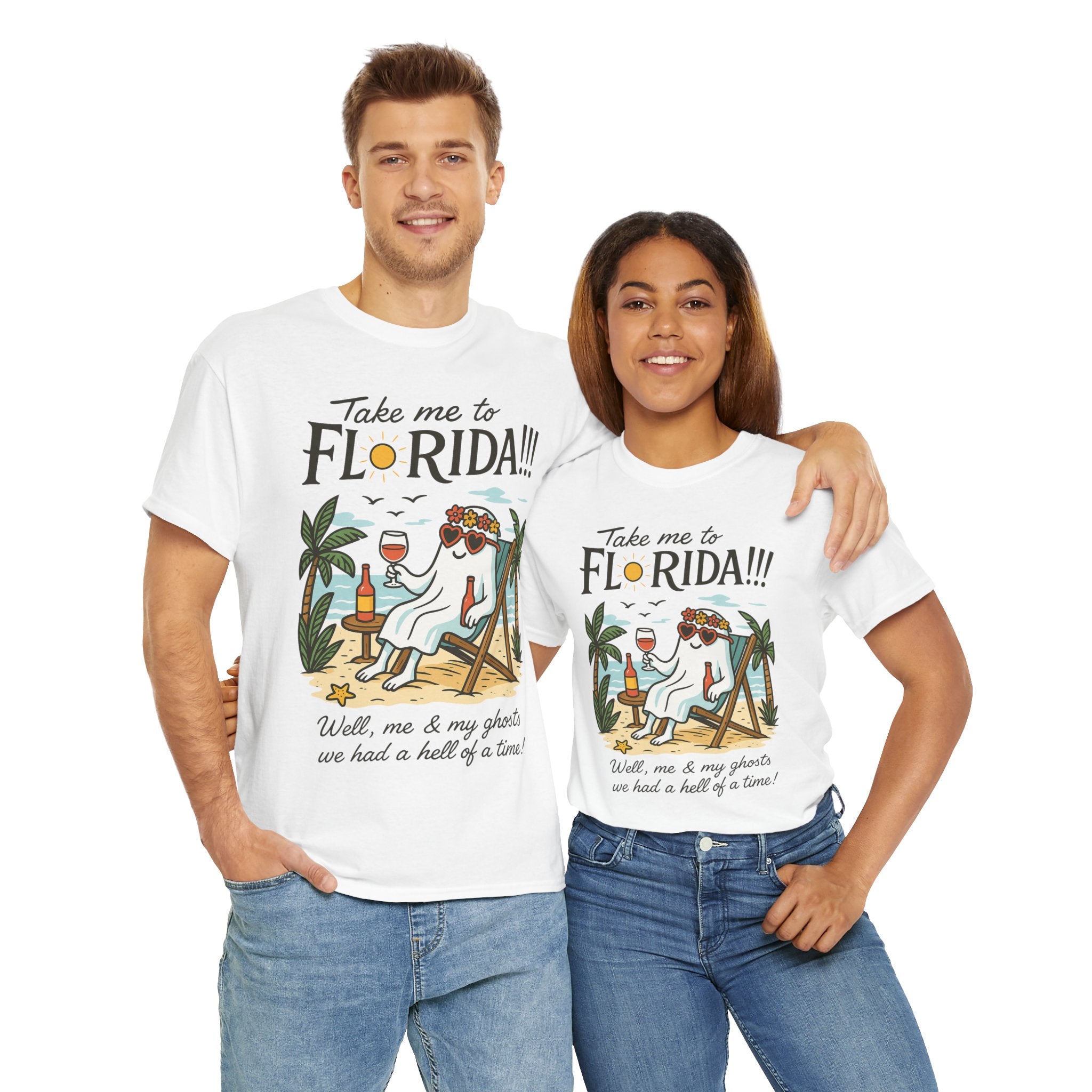 Take Me To Florida Unisex Heavy Cotton Tee