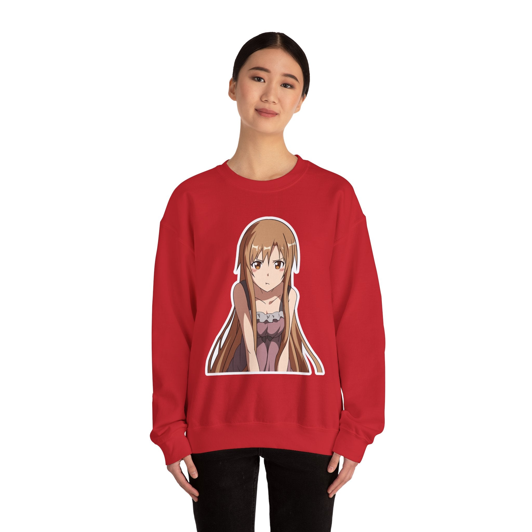 Asuna Yuuki Waifu Unisex Heavy Blend™ Crewneck Sweatshirt