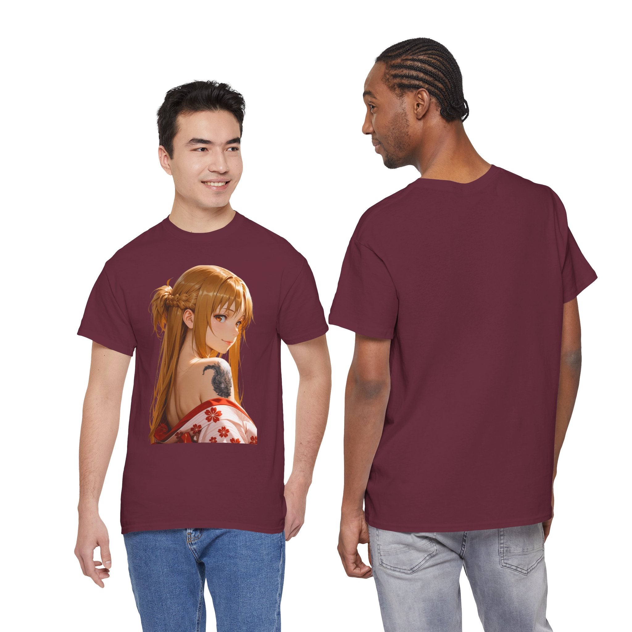 Asuna Kimono Tattoo Unisex Heavy Cotton Tee