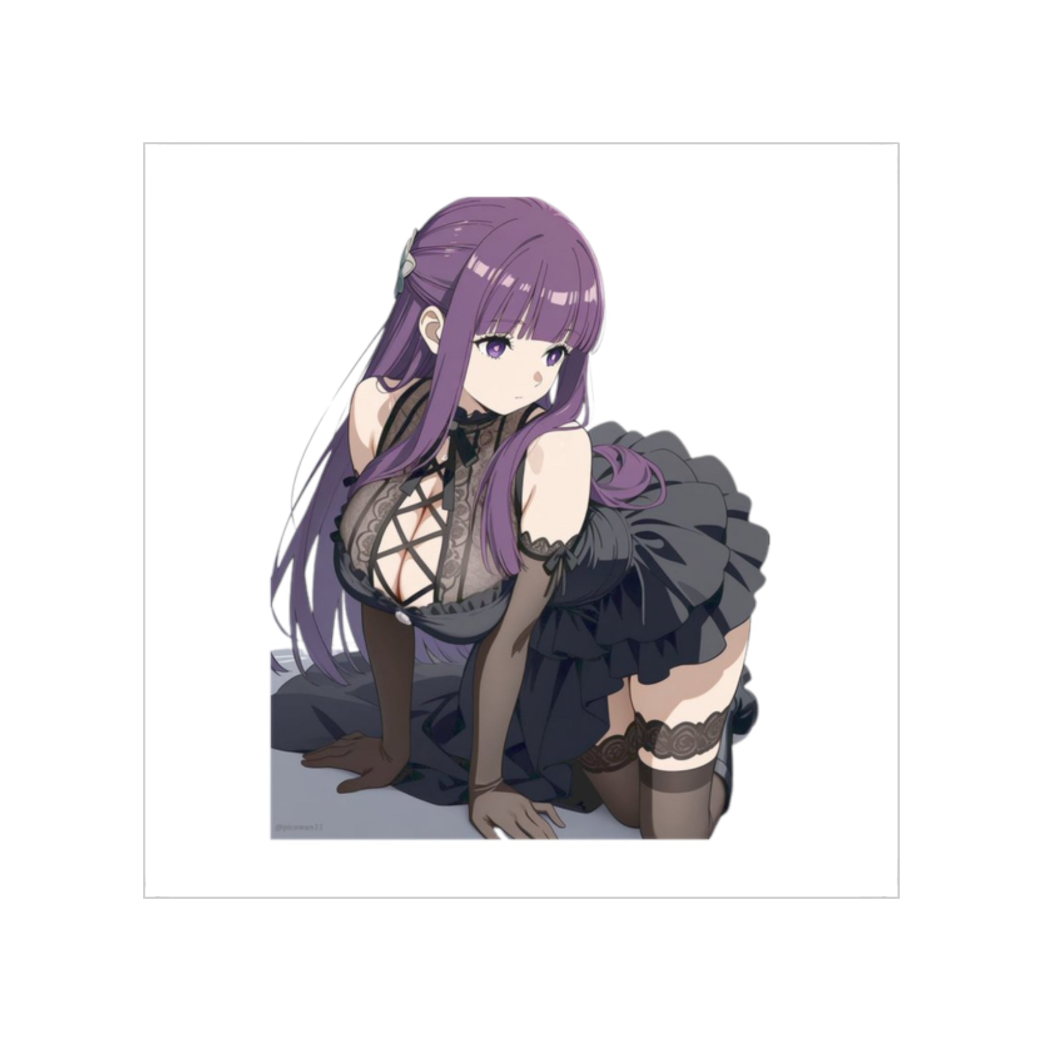 Fern Cute Waifu Sticker