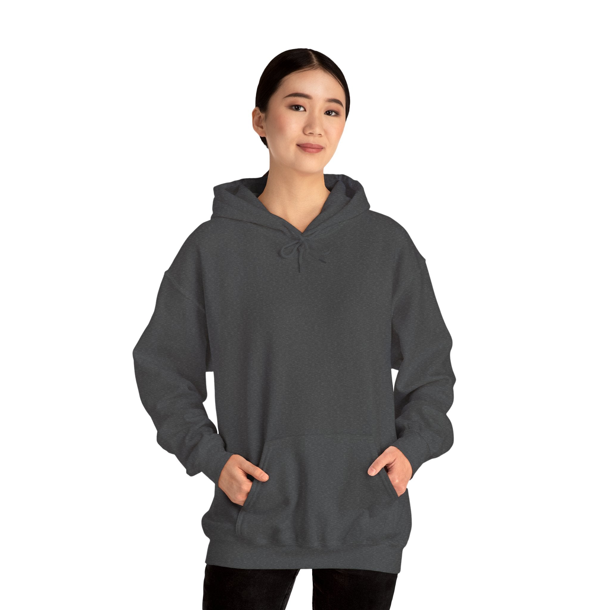 Ezra Scarlet Christmas Themed Angry Anime Unisex Heavy Blend™ Hooded Sweatshirt
