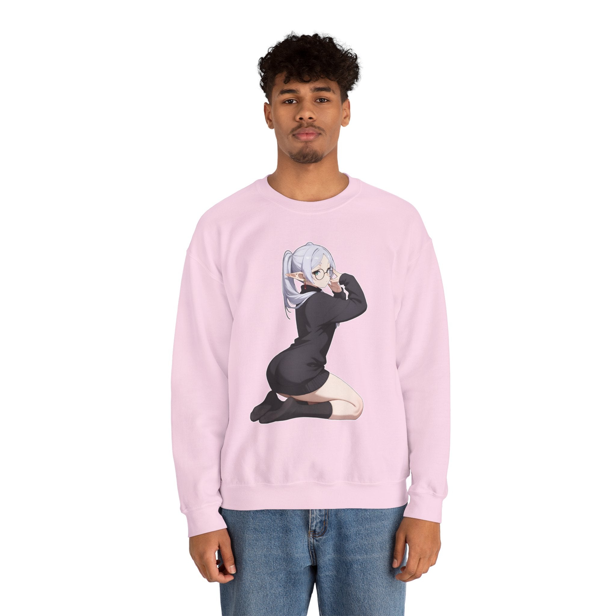 Cute Frieren Unisex Heavy Blend™ Crewneck Sweatshirt
