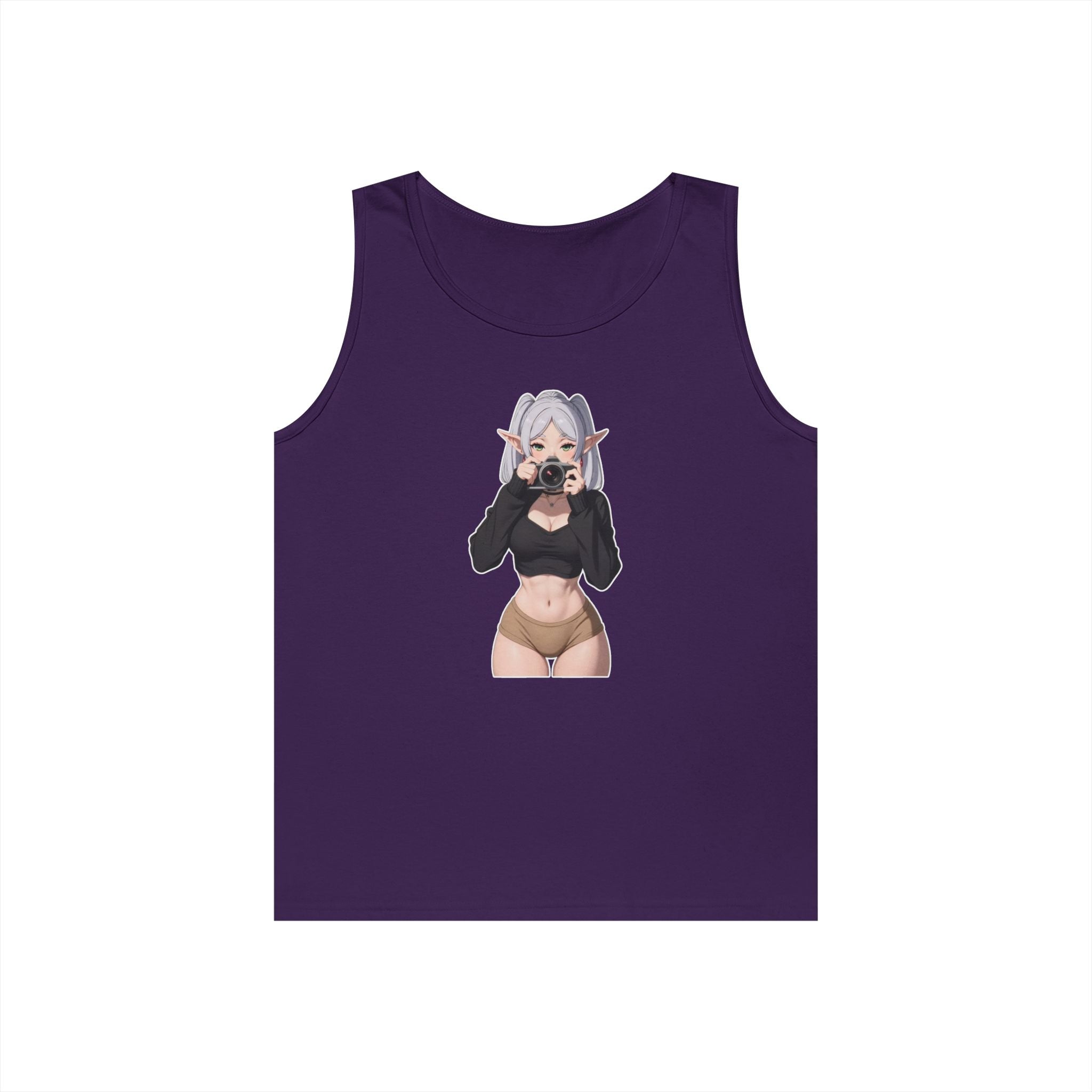 Frieren Cute Heavy Cotton Tank Top
