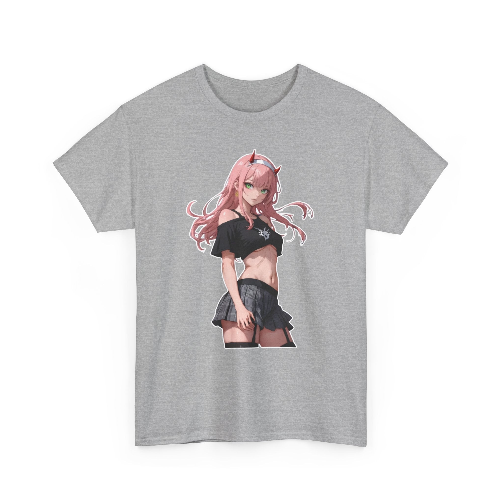 Zero Two Streetwear Style Unisex Heavy Cotton Tee
