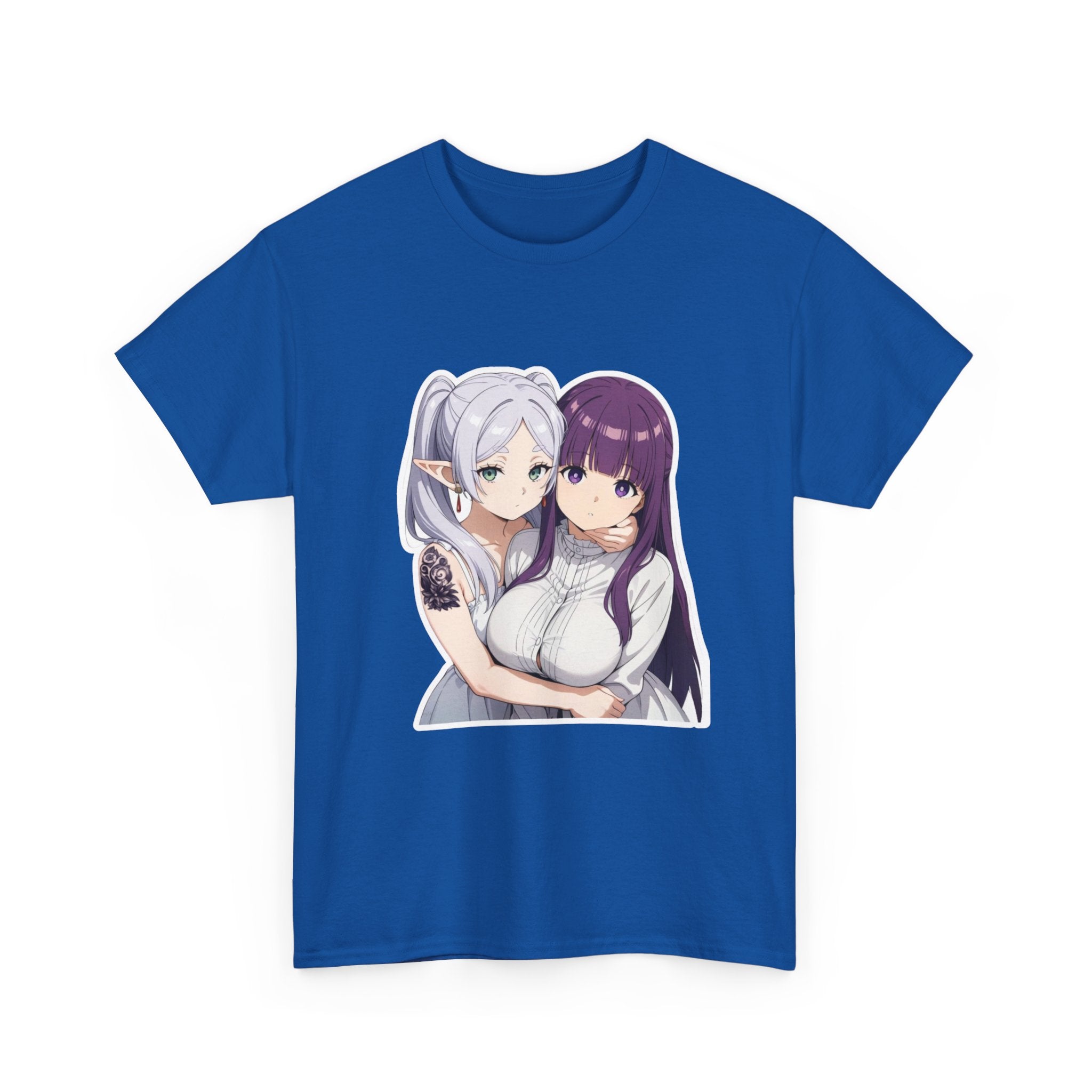 Fern x Frieren Waifu Heavy Cotton Tee