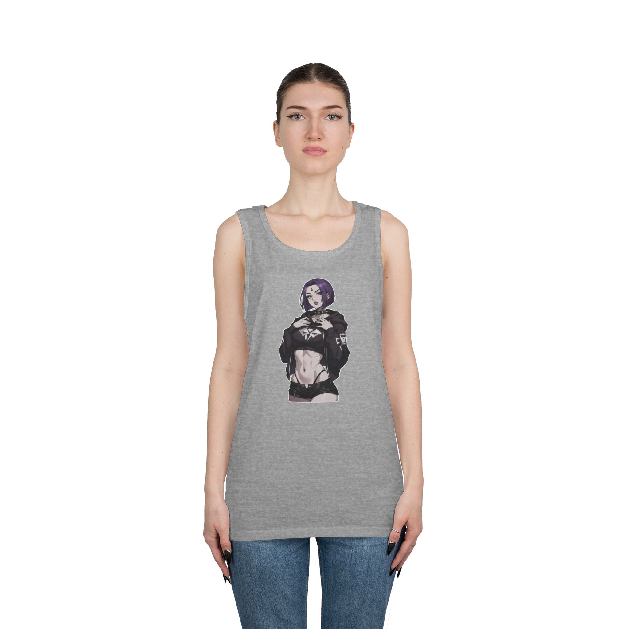 Raven Alternative Gothic Heavy Cotton Tank Top