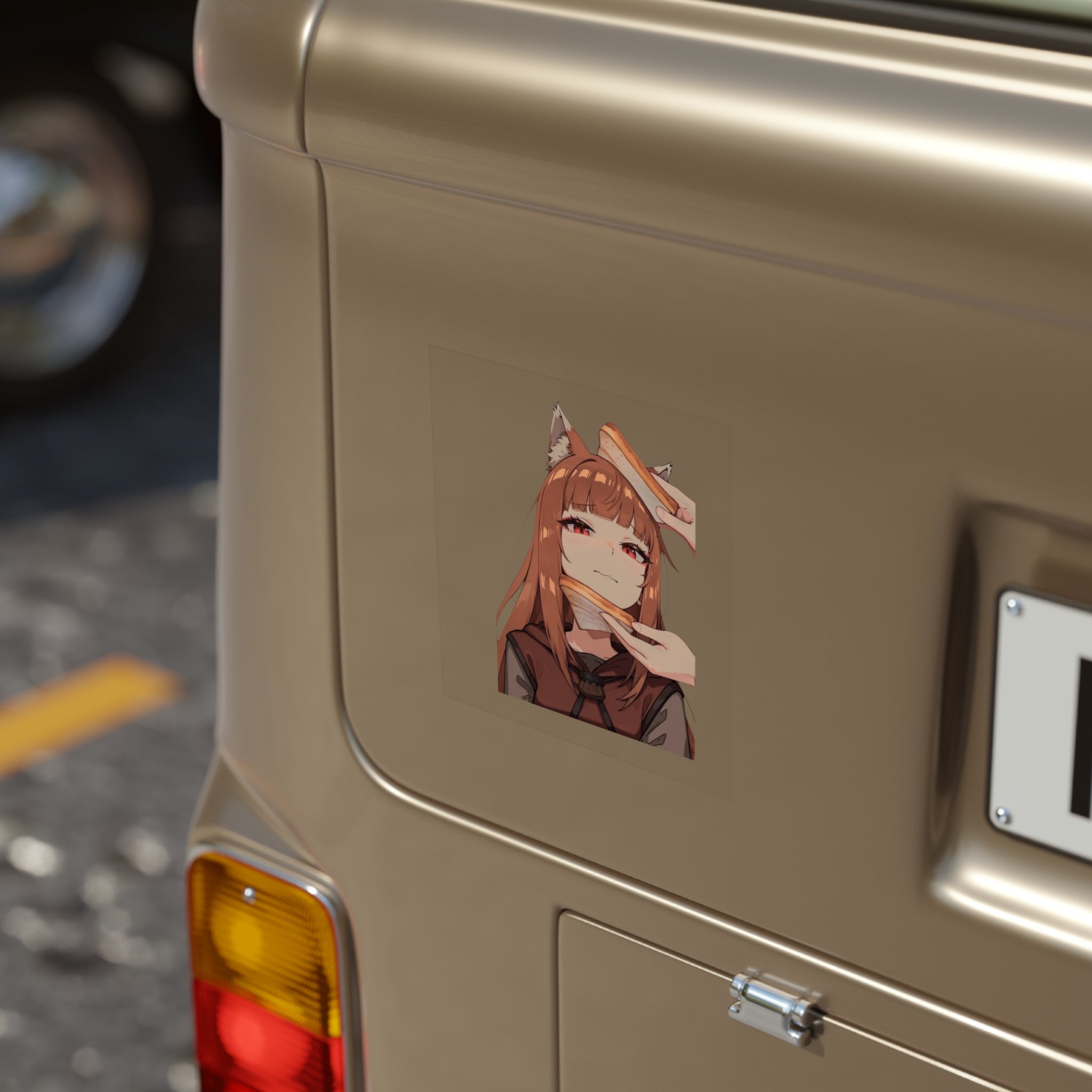 Bread Sandwich Holo Meme Sticker