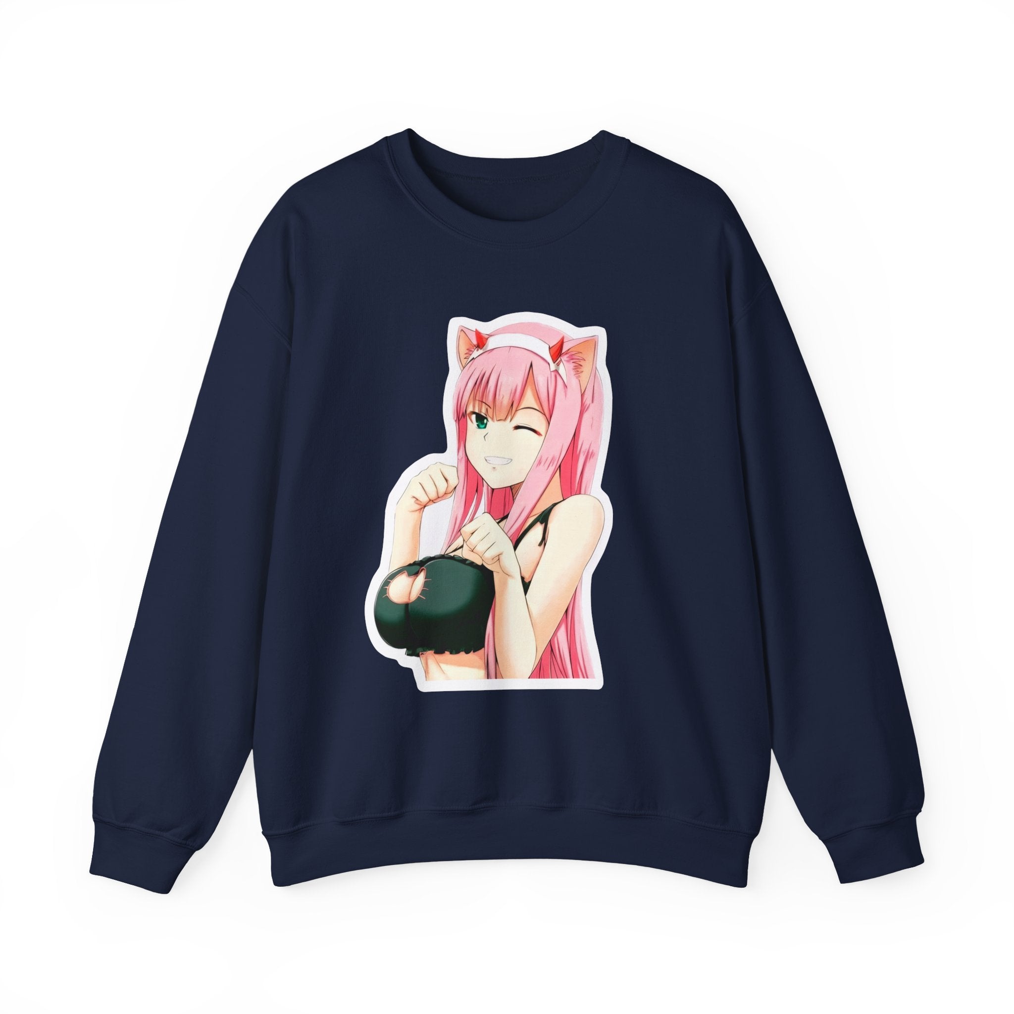 Zero Two Sexy Style Unisex Heavy Blend™ Crewneck Sweatshirt