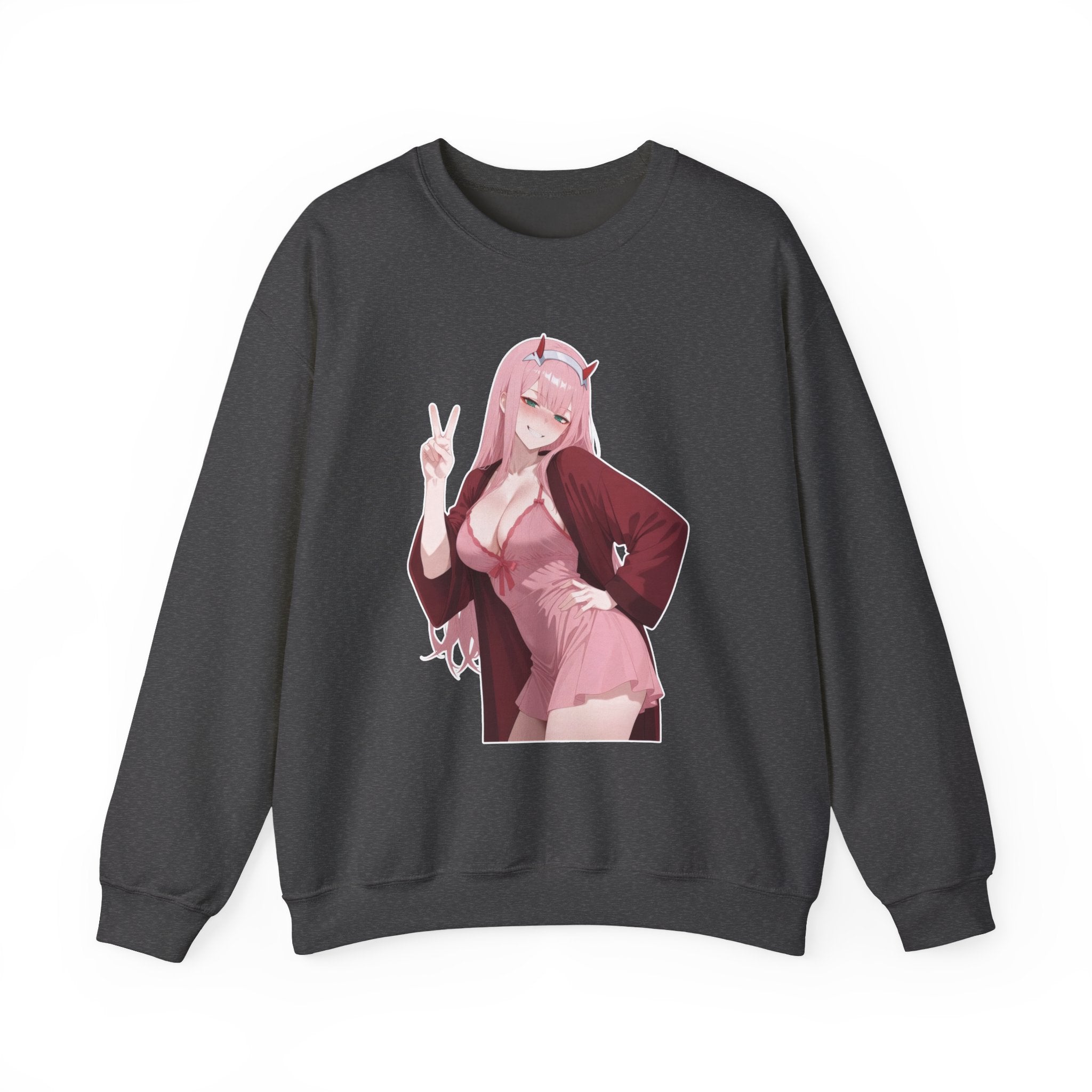 Zero Two Unisex Heavy Blend™ Crewneck Sweatshirt