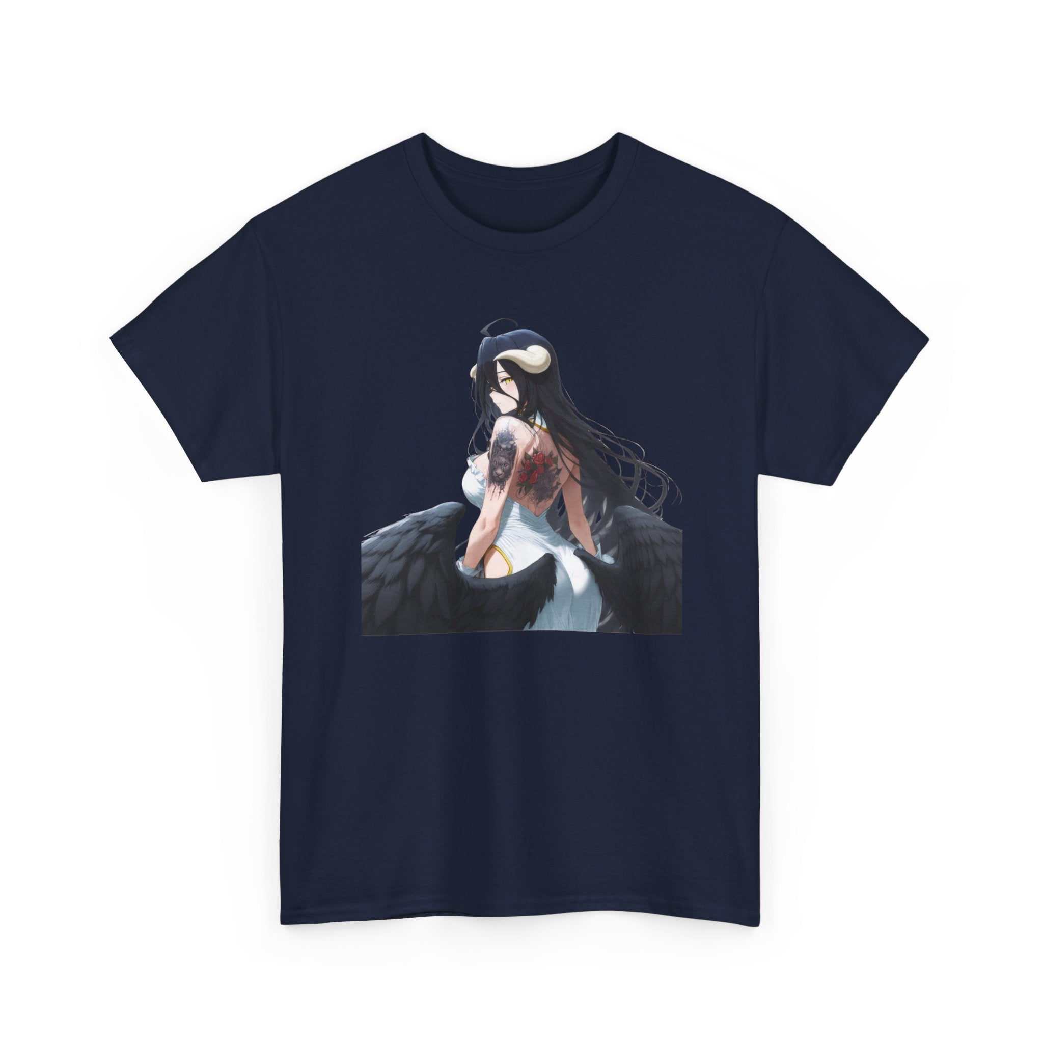 Gothic Albedo Overlord Waifu Unisex Heavy Cotton Tee