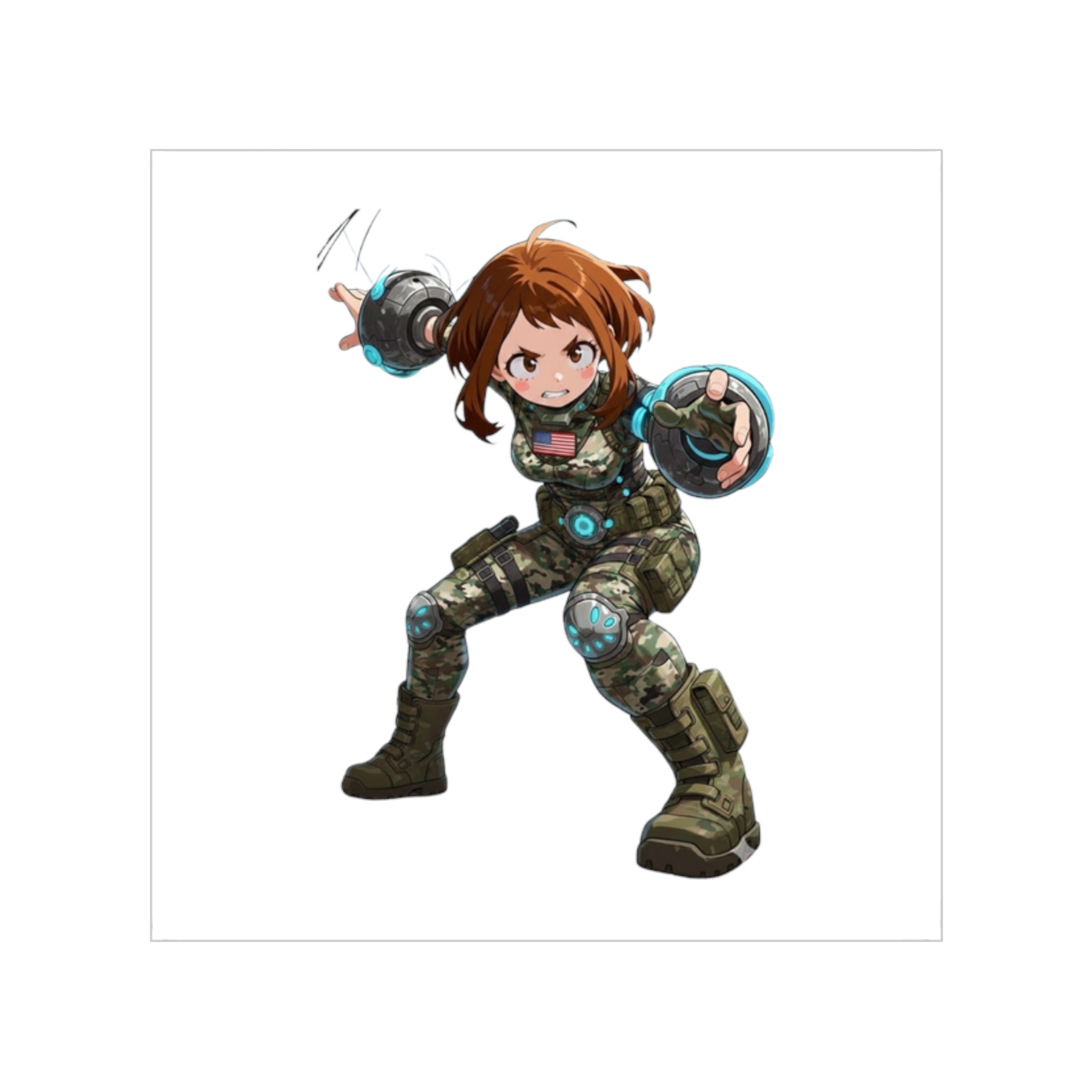 Uraraka Ochako Tactical Waifu Sticker