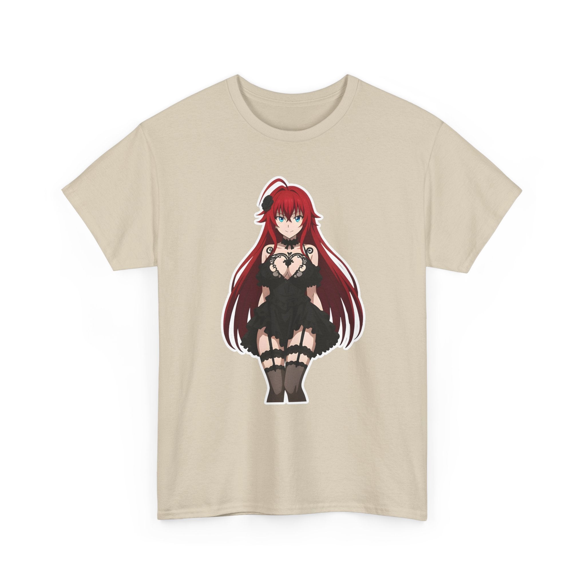 Rias Gremory Gothic Style Waifu Unisex Heavy Cotton Tee
