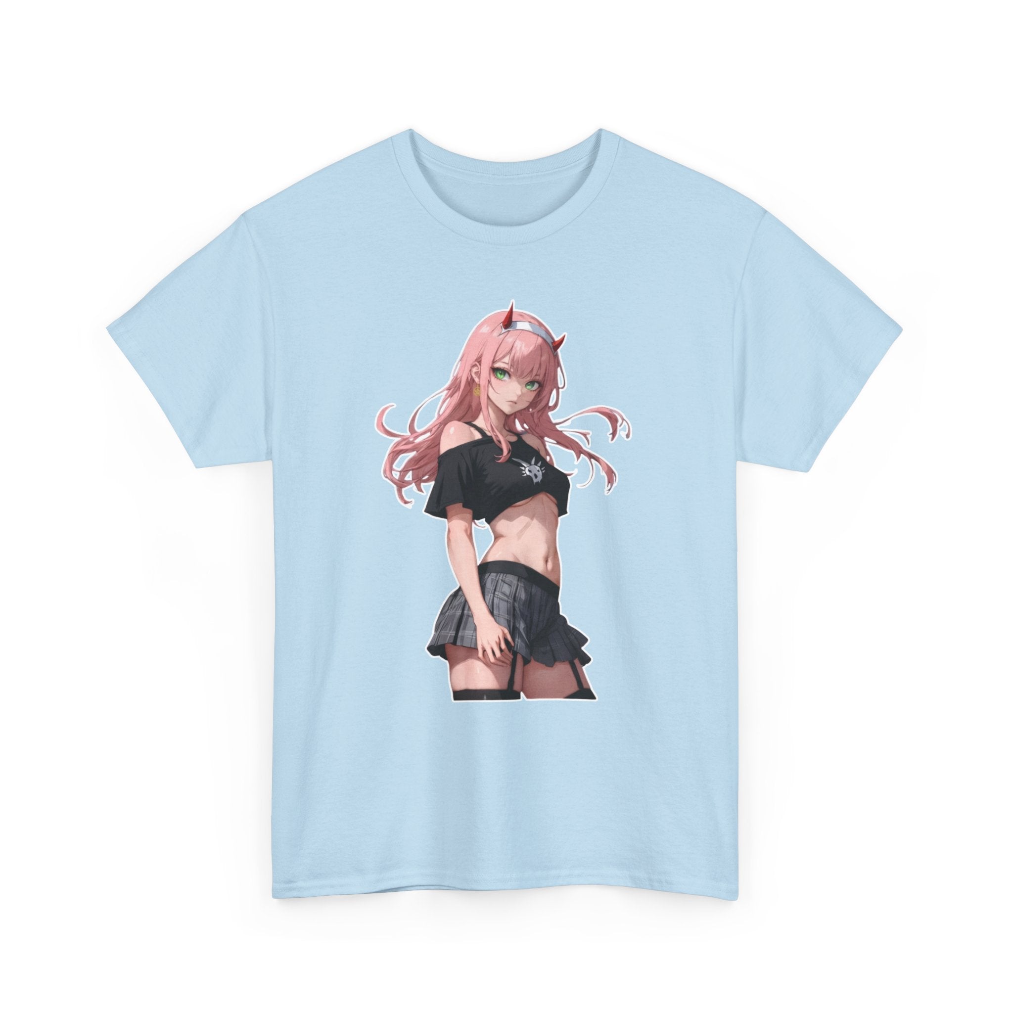 Zero Two Streetwear Style Unisex Heavy Cotton Tee