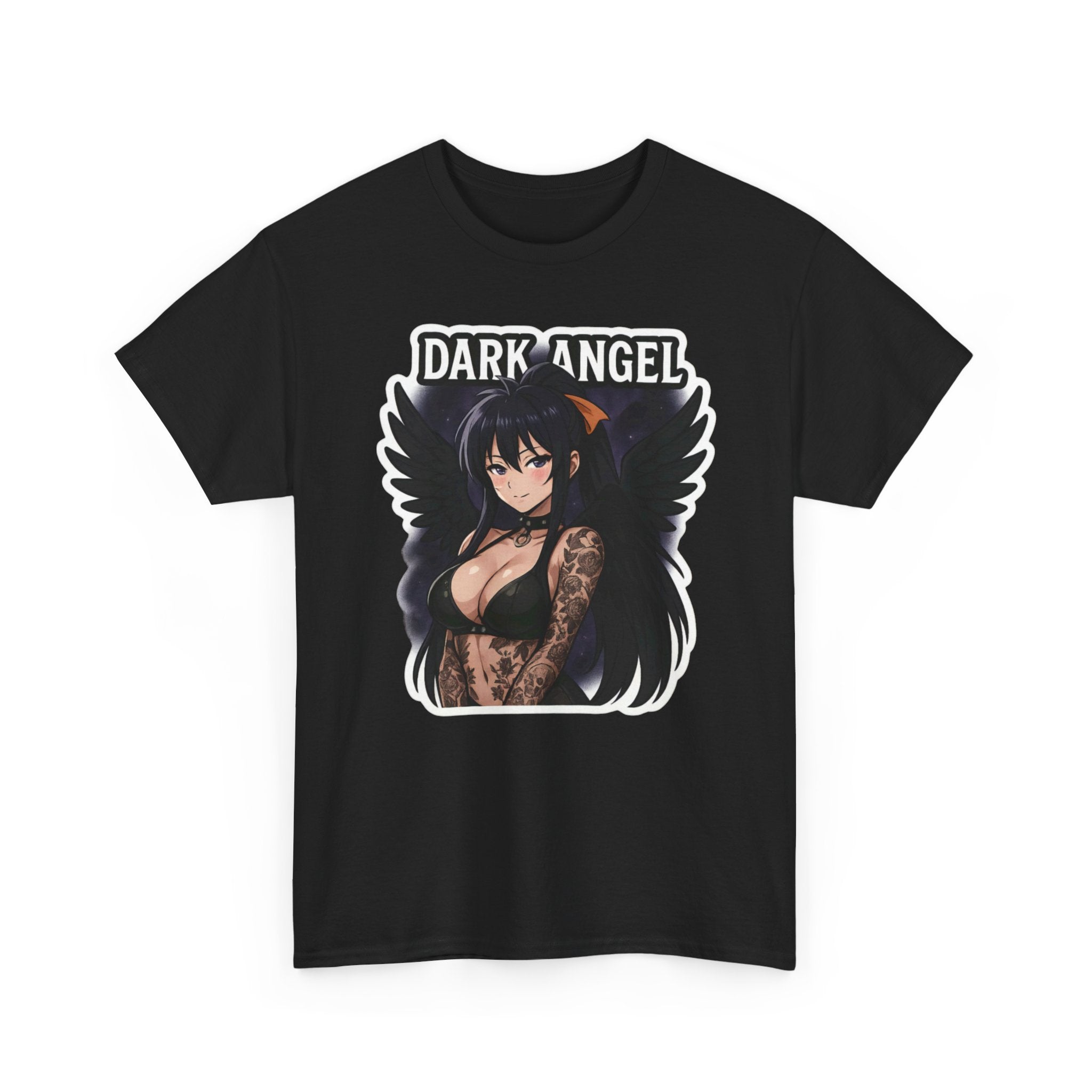 Akeno Himejima Dark Angel Unisex Heavy Cotton Tee