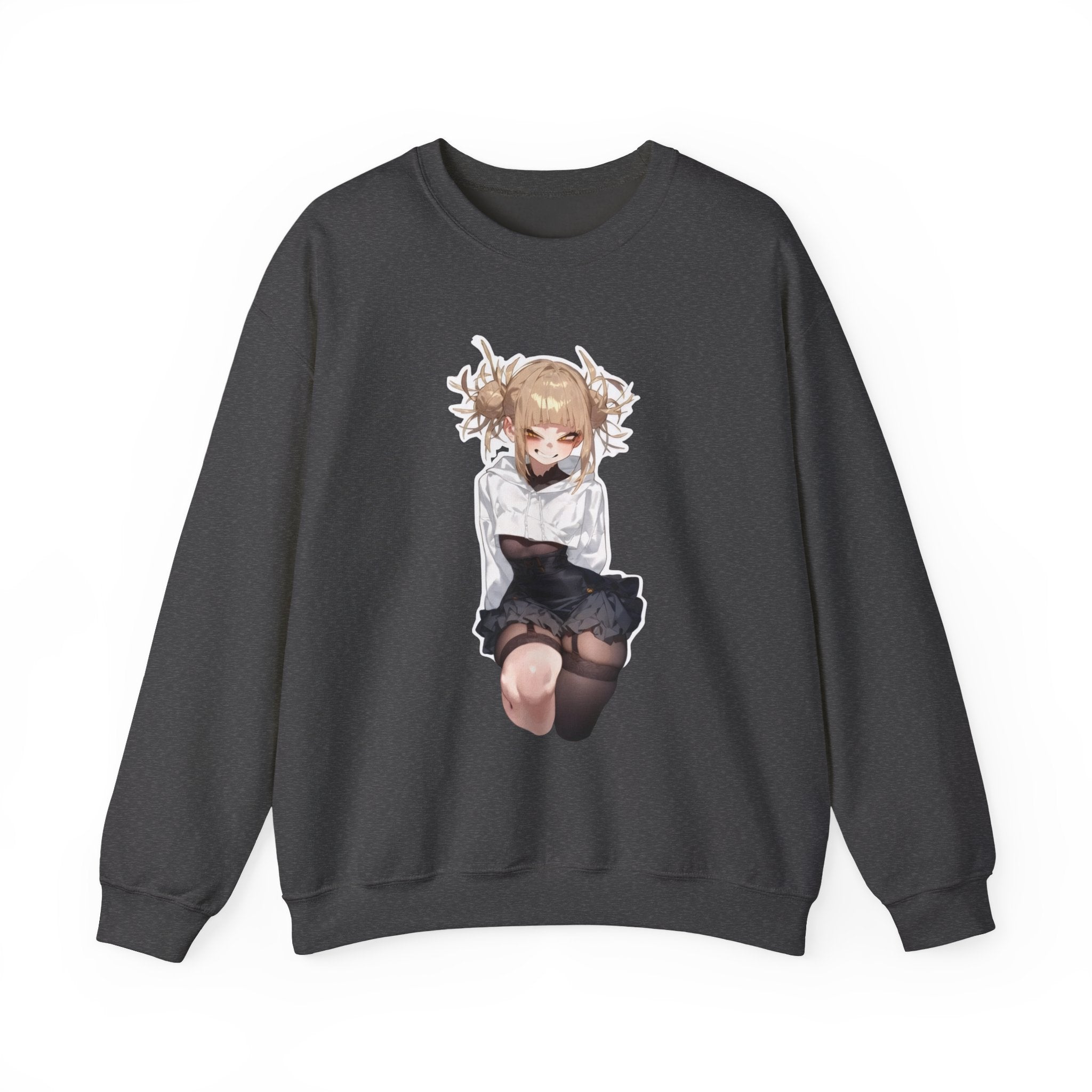 Himiko Toga Crazy Aesthetic Unisex Heavy Blend™ Crewneck Sweatshirt