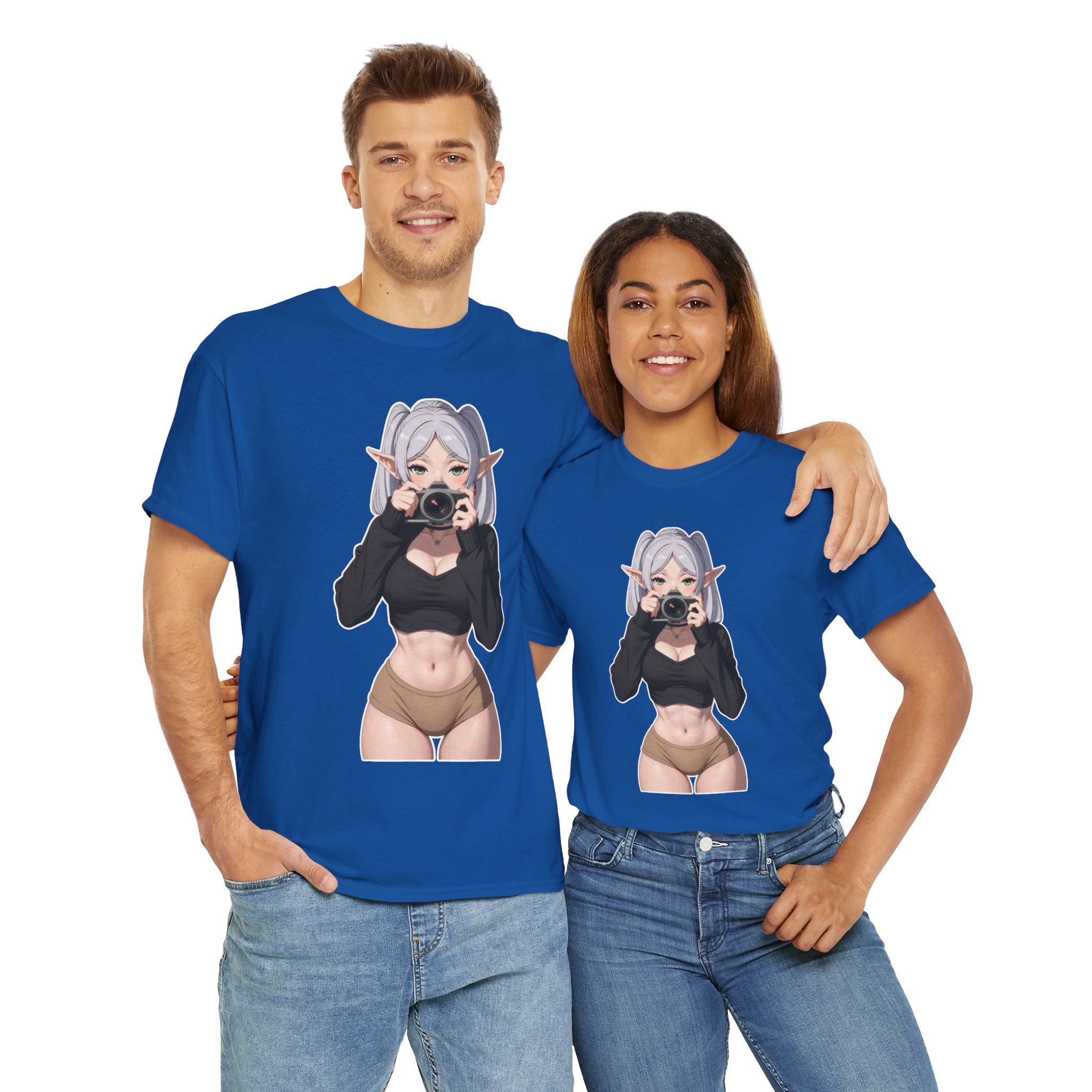 Frieren Cute Unisex Heavy Cotton Tee