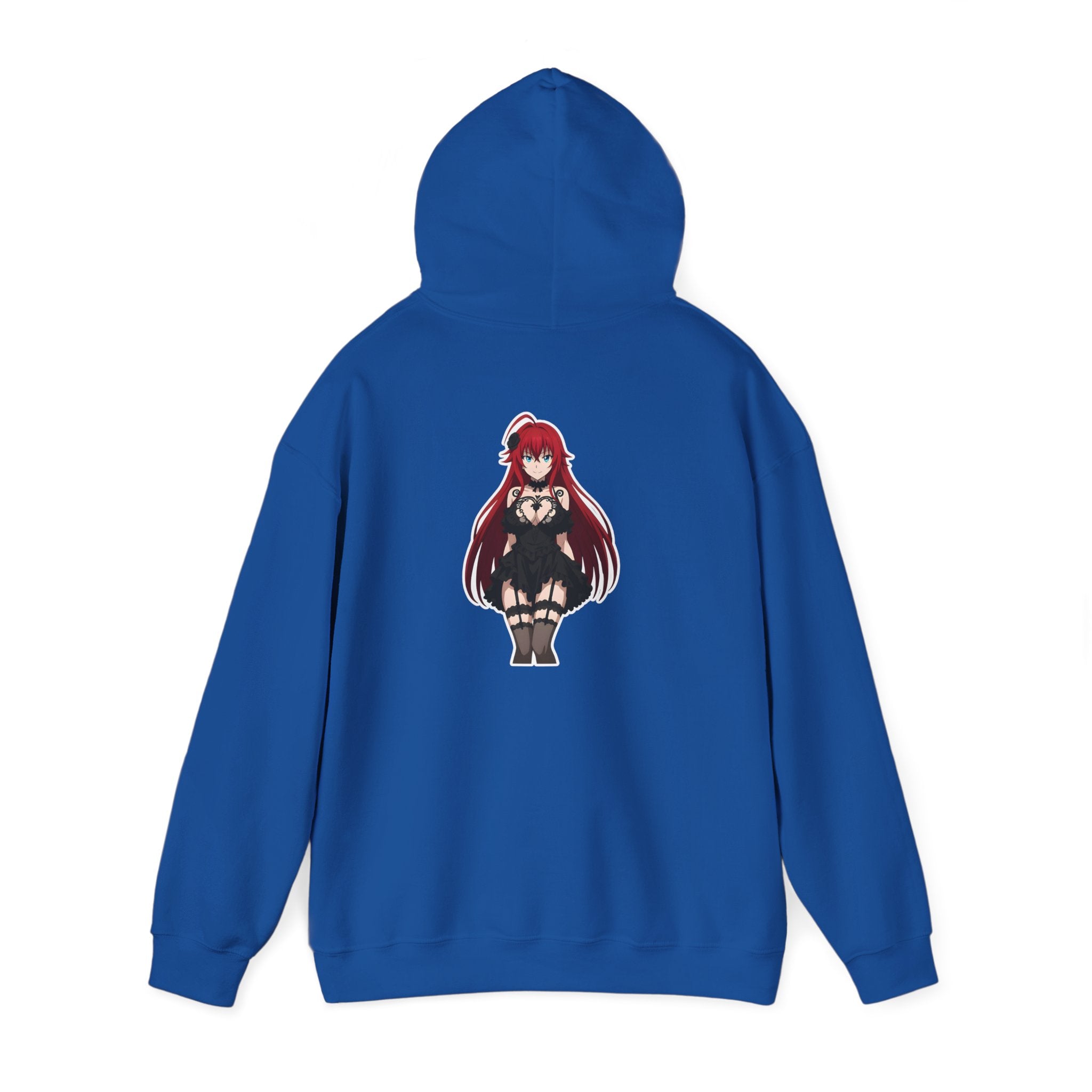Rias Gremory Gothic Style Waifu Unisex Heavy Blend™ Hooded Sweatshirt