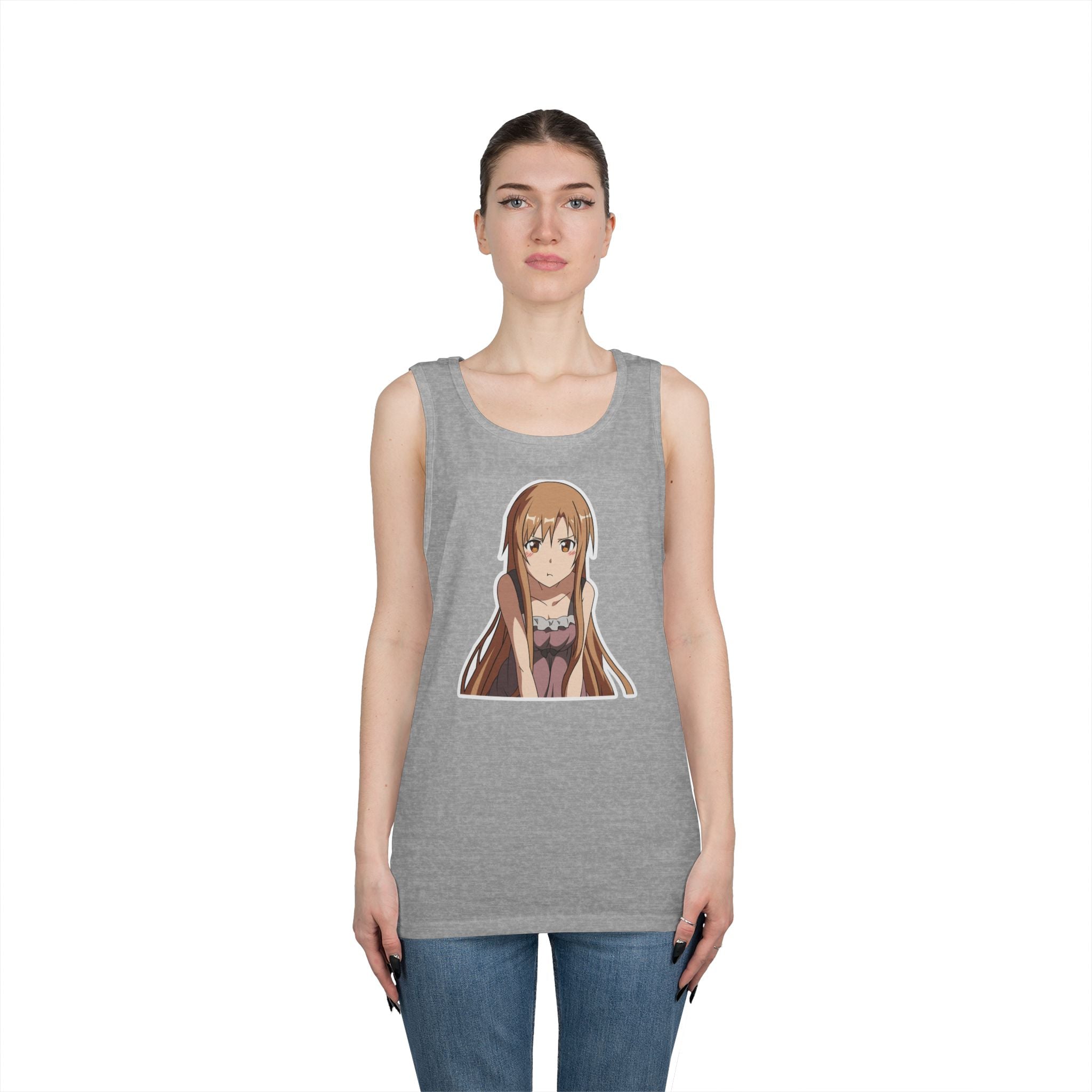 Asuna Yuuki Waifu Heavy Cotton Tank Top