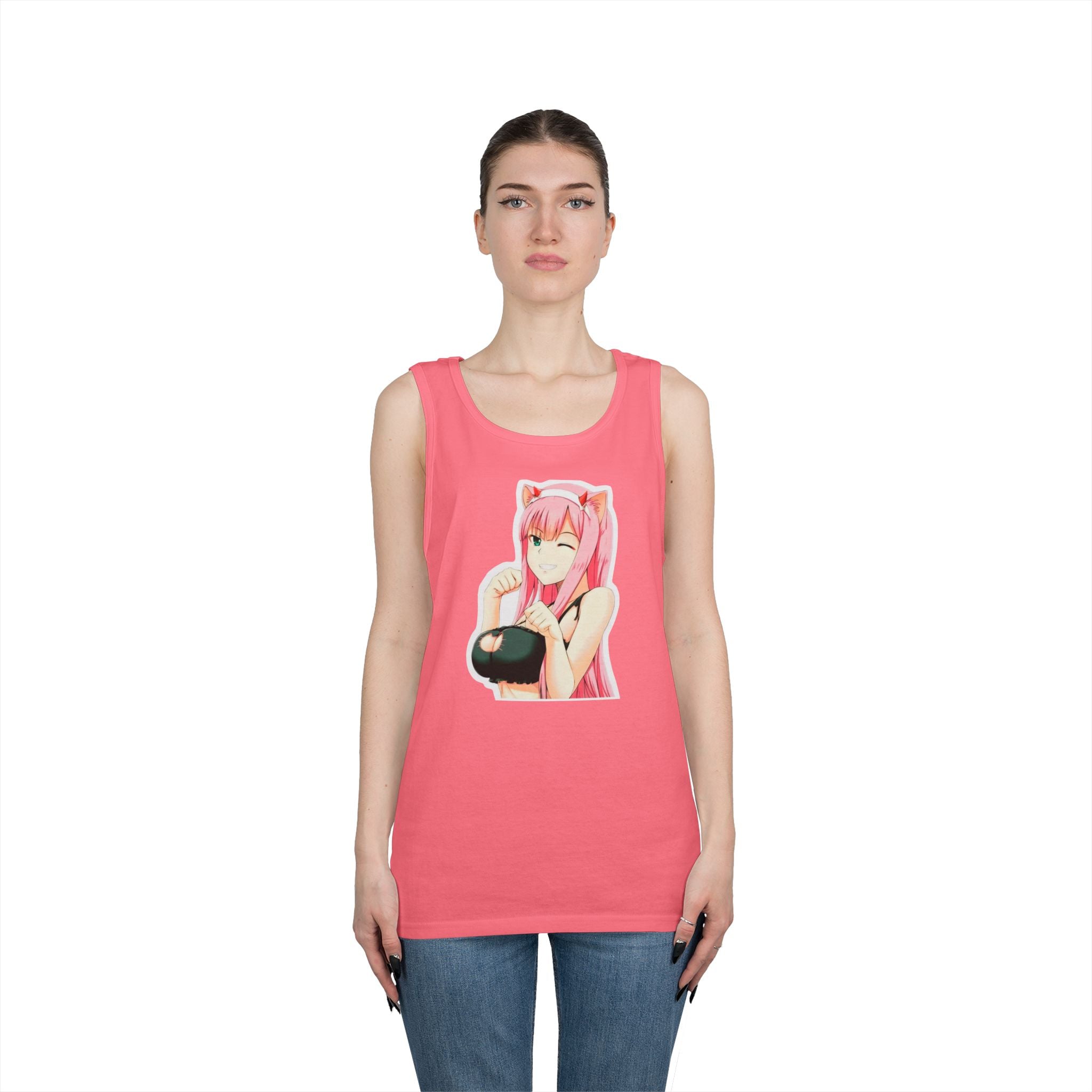 Zero Two Sexy Style Heavy Cotton Tank Top