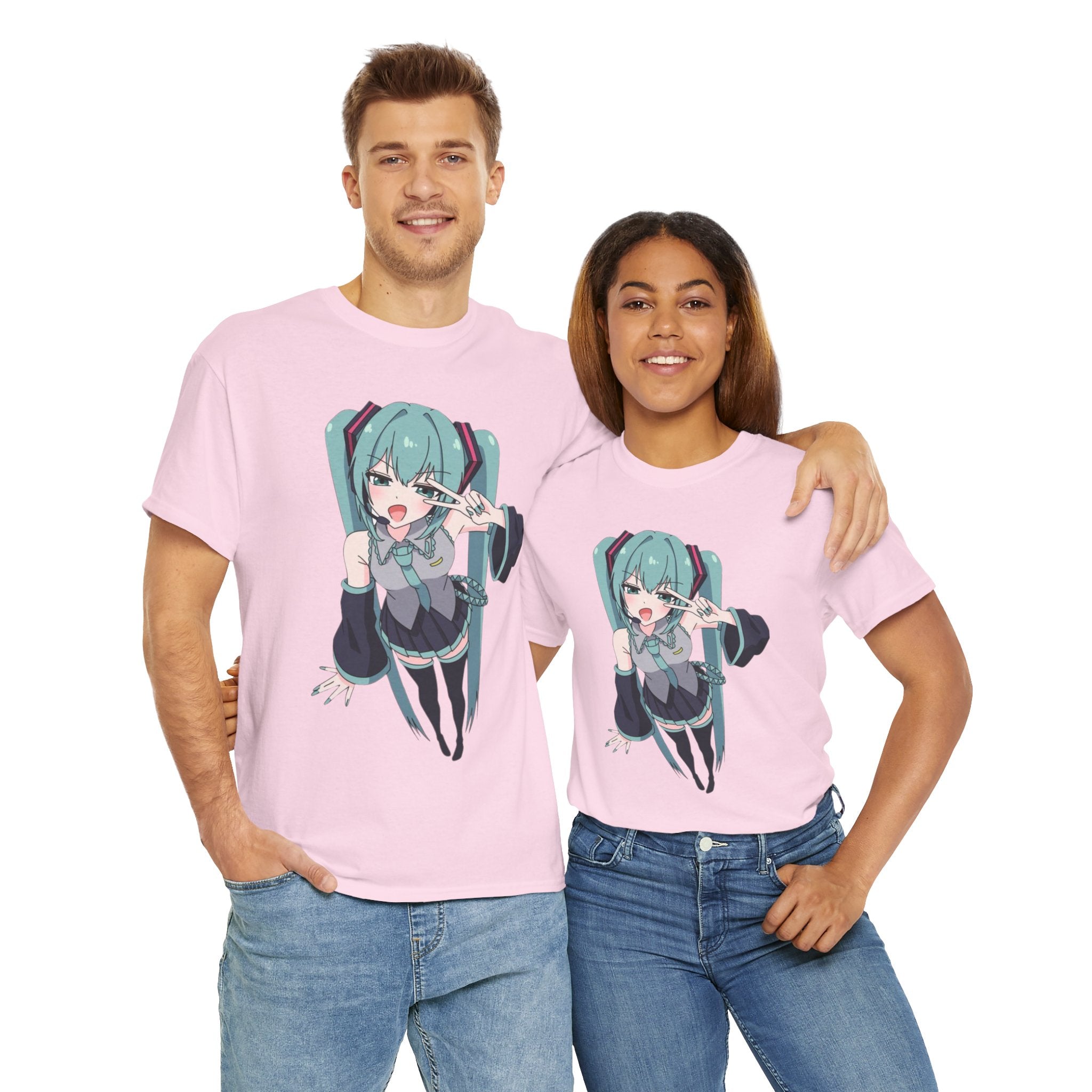 Hatsune Miku Unisex Heavy Cotton Tee