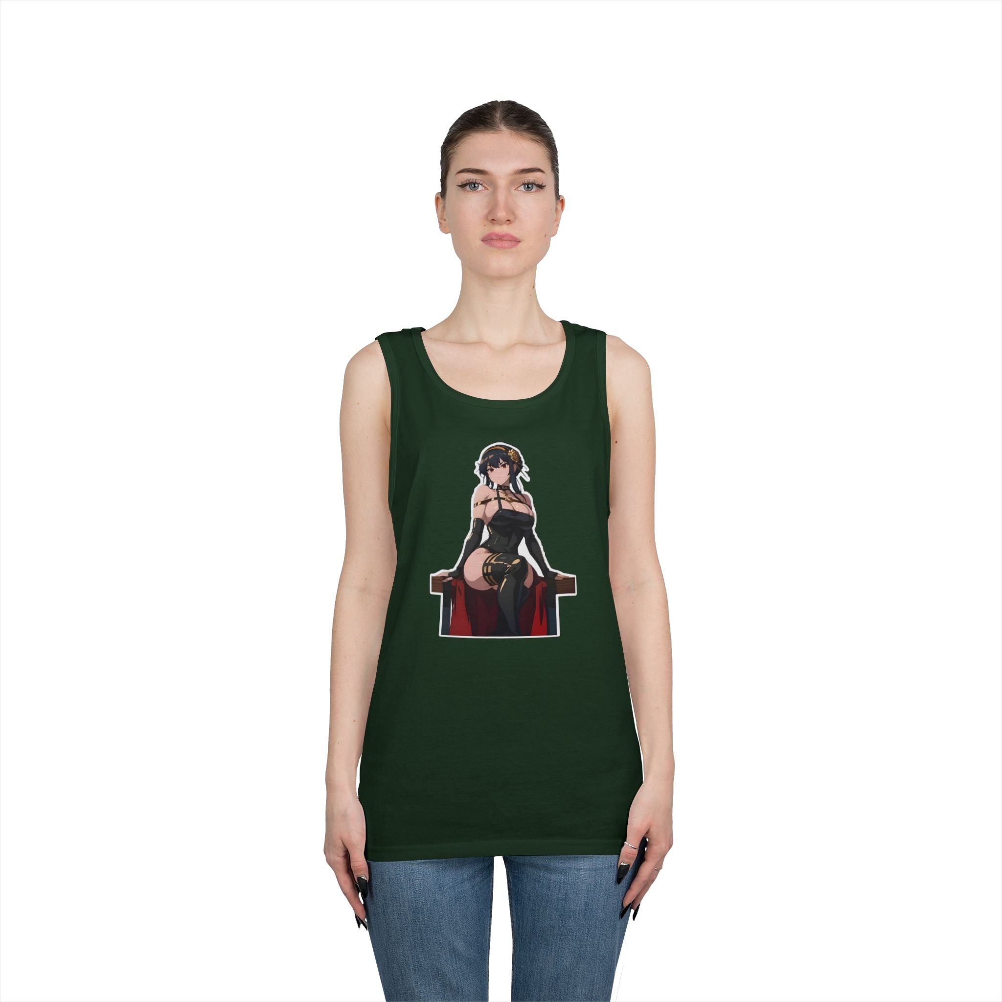 Yor Forger Spy X Family Heavy Cotton Tank Top