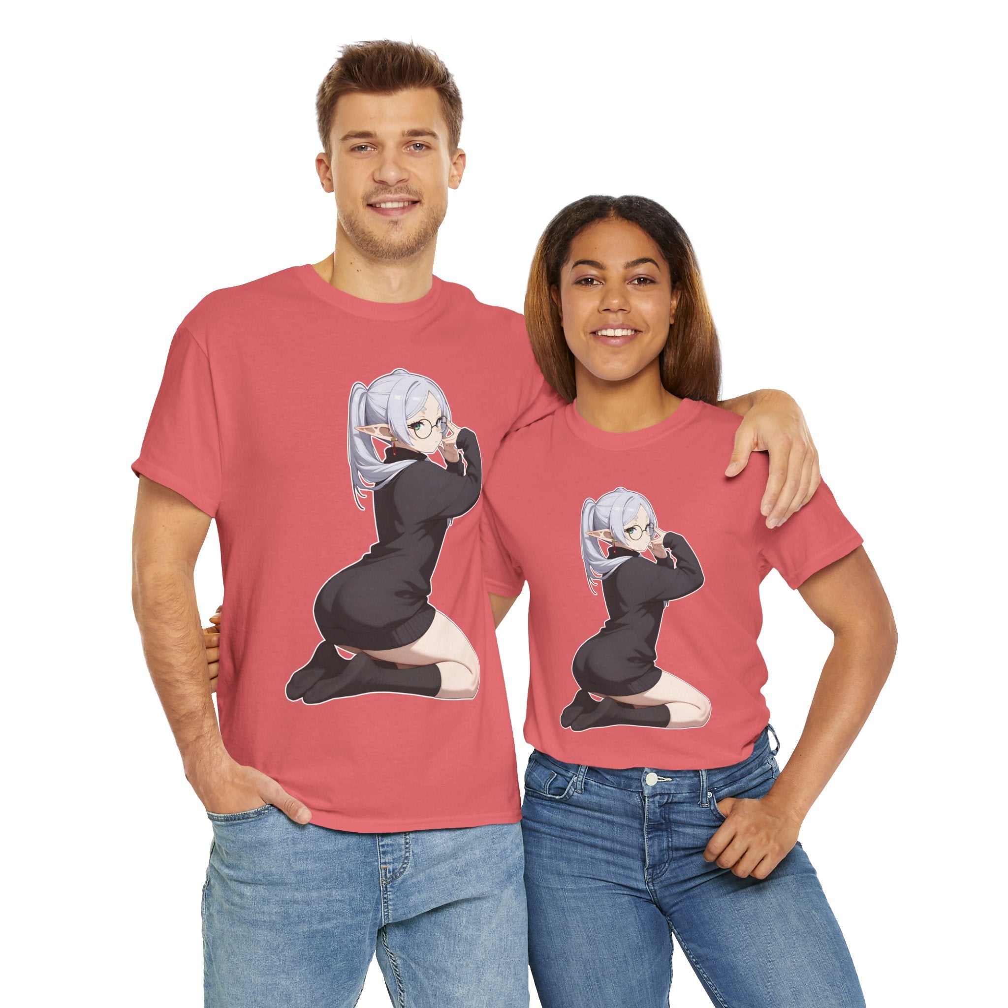 Cute Frieren Unisex Heavy Cotton Tee
