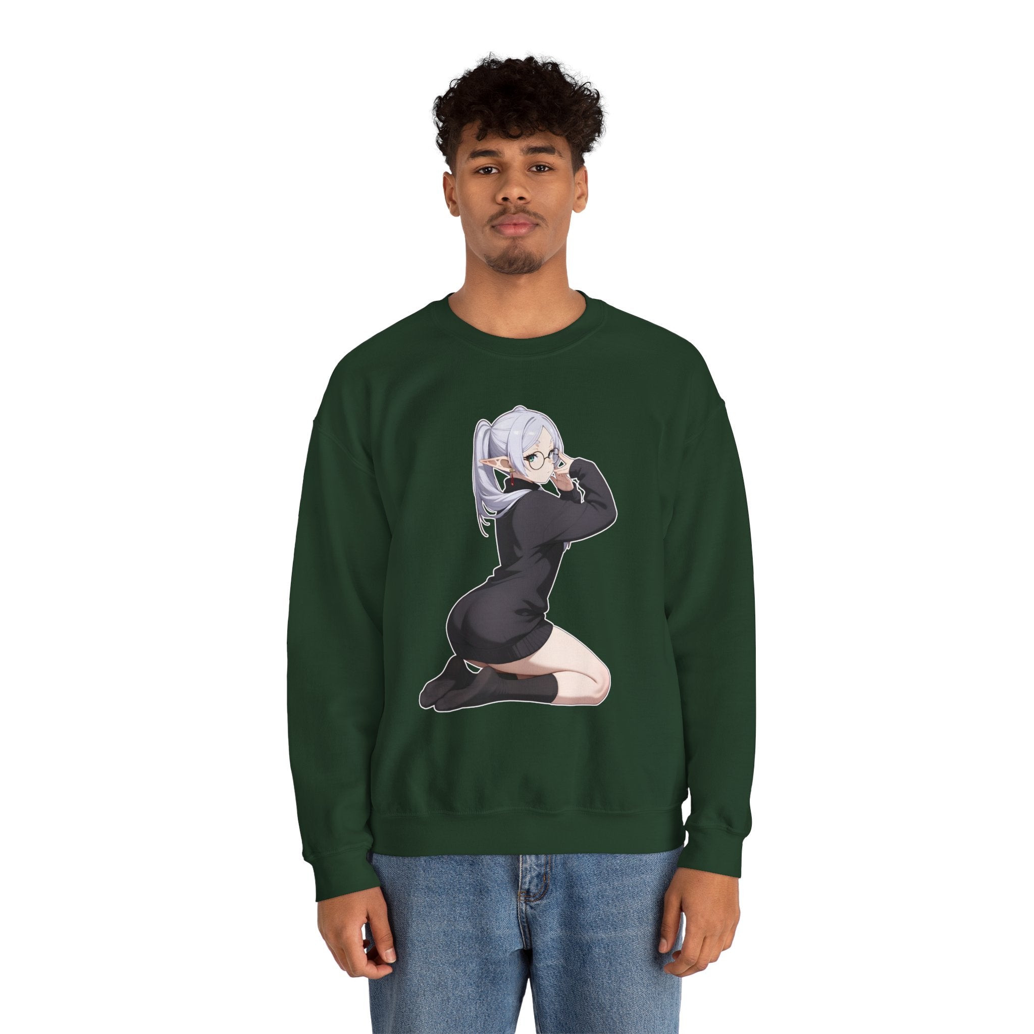 Cute Frieren Unisex Heavy Blend™ Crewneck Sweatshirt