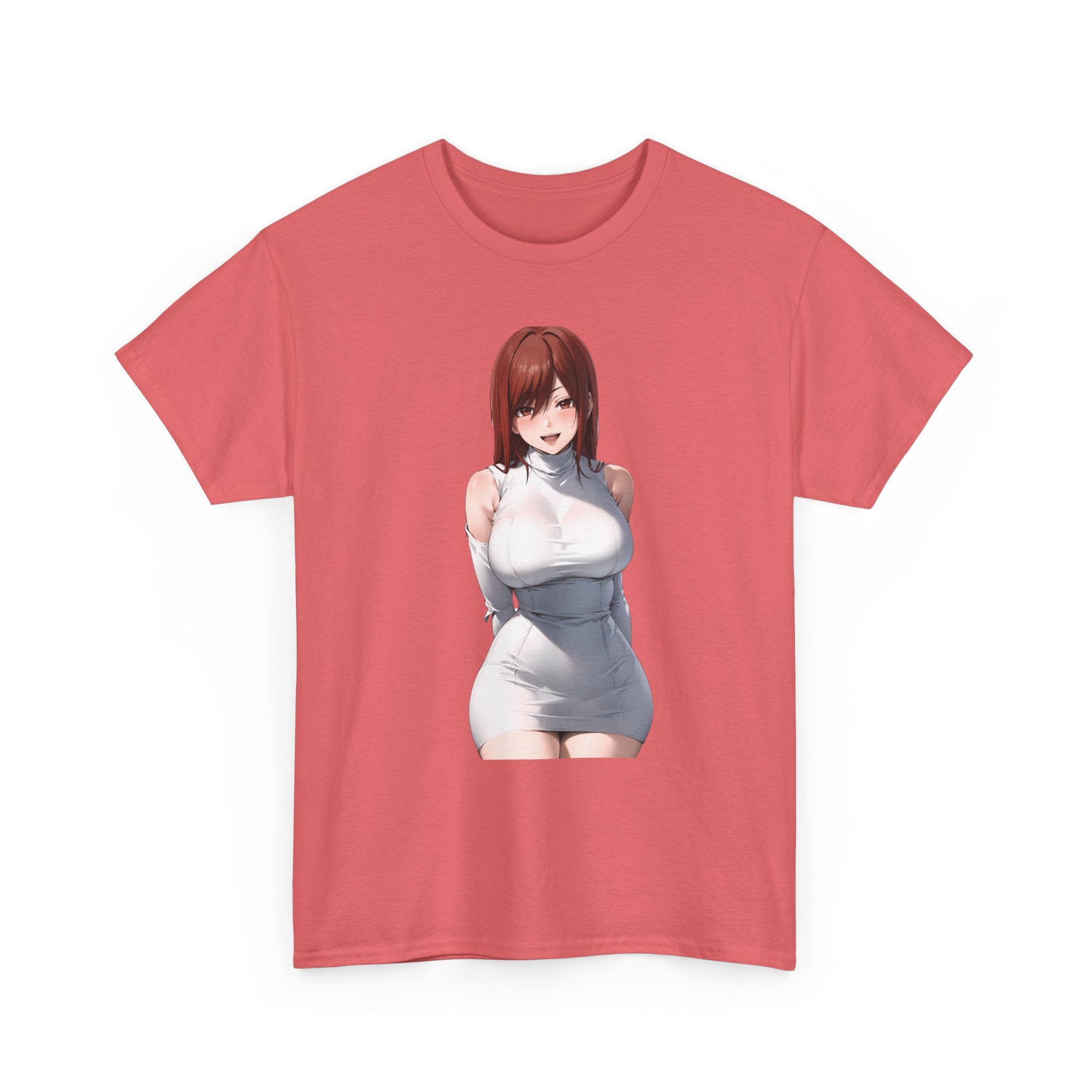 Ezra Scarlet Charming White Dress Anime Unisex Heavy Cotton Tee