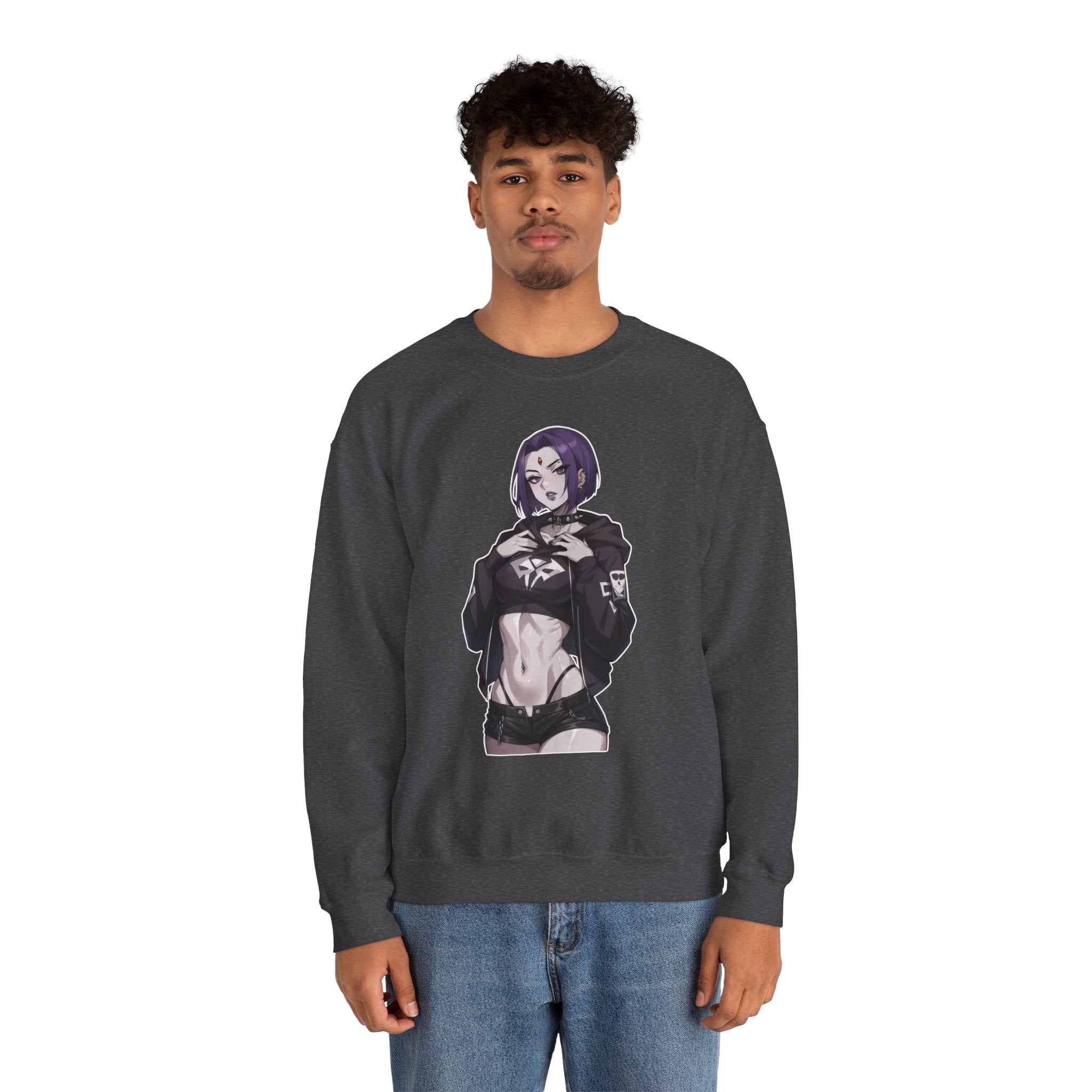 Raven Alternative Gothic Unisex Heavy Blend™ Crewneck Sweatshirt