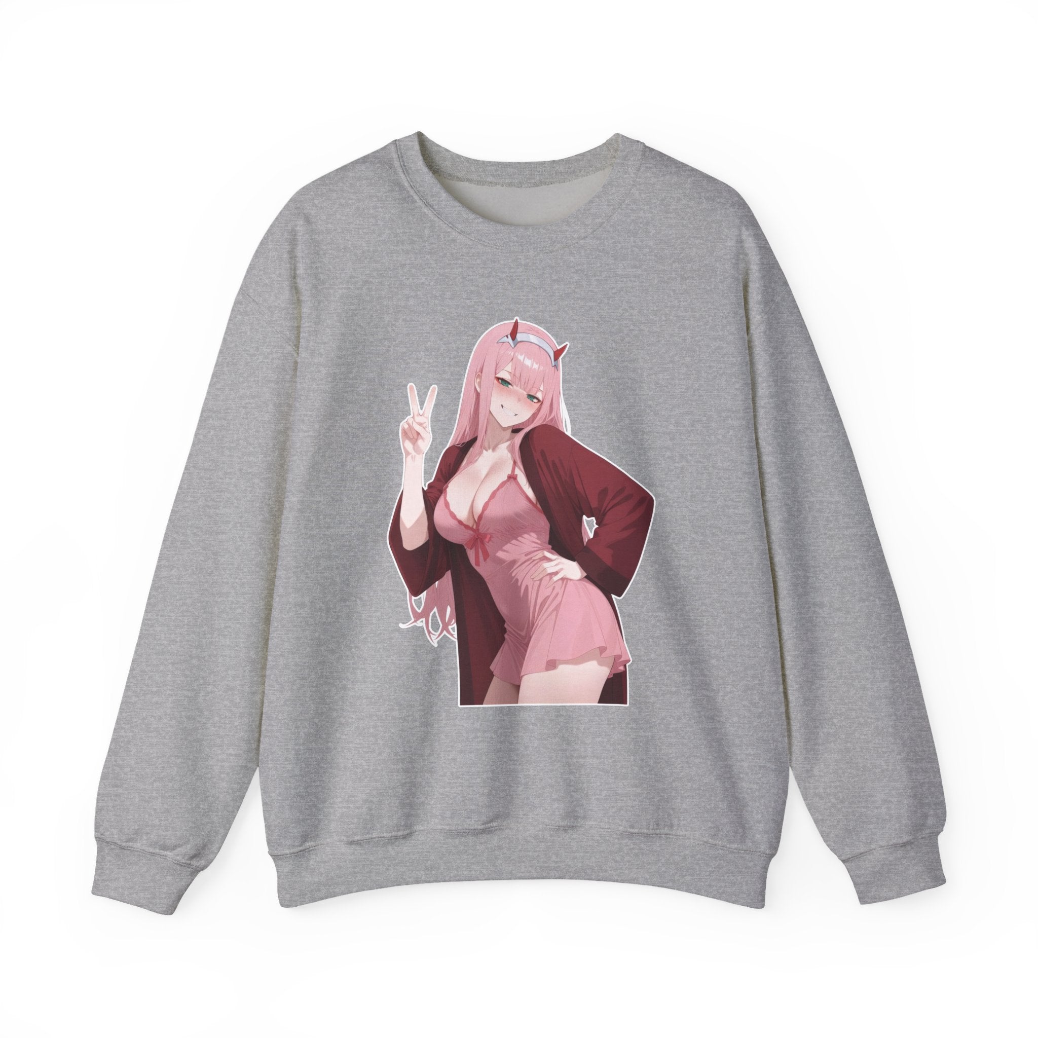 Zero Two Unisex Heavy Blend™ Crewneck Sweatshirt