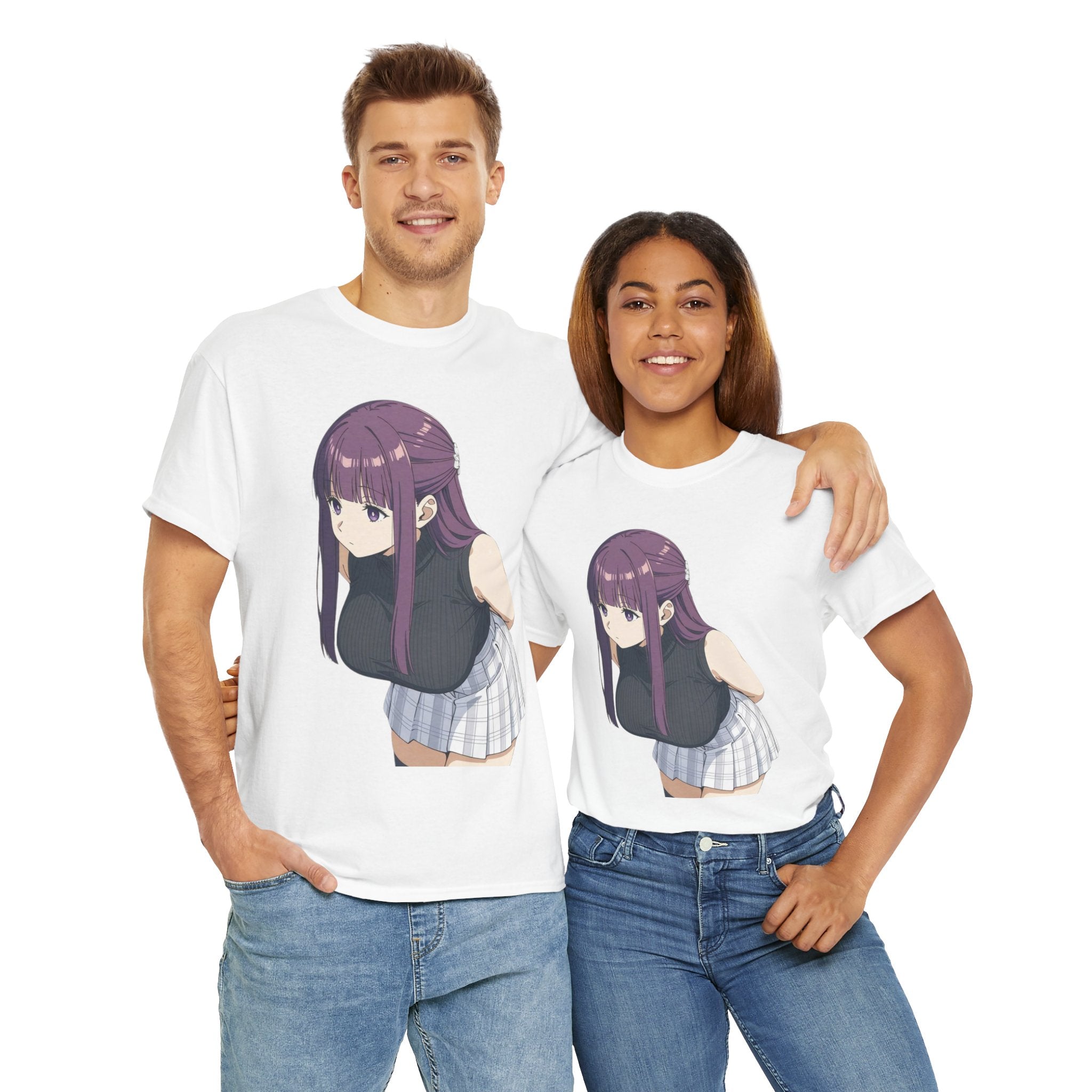 Fern Anime Unisex Heavy Cotton Tee