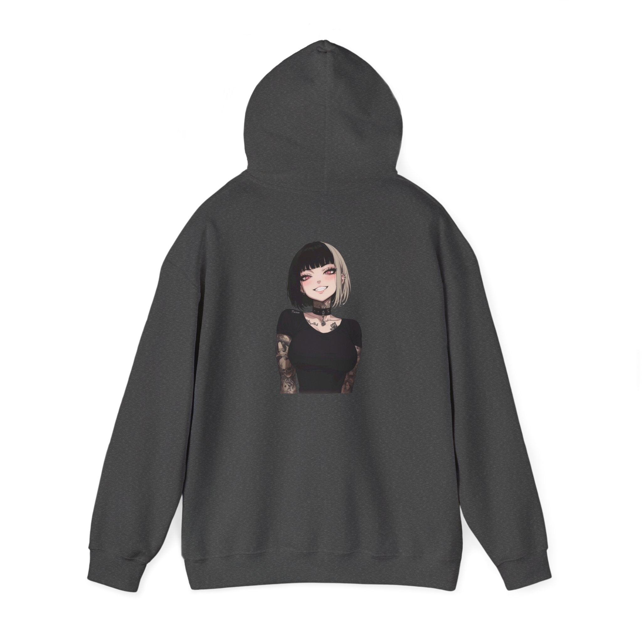 Himiko Toga Gothic Tattooed Style Unisex Heavy Blend™ Hooded Sweatshirt