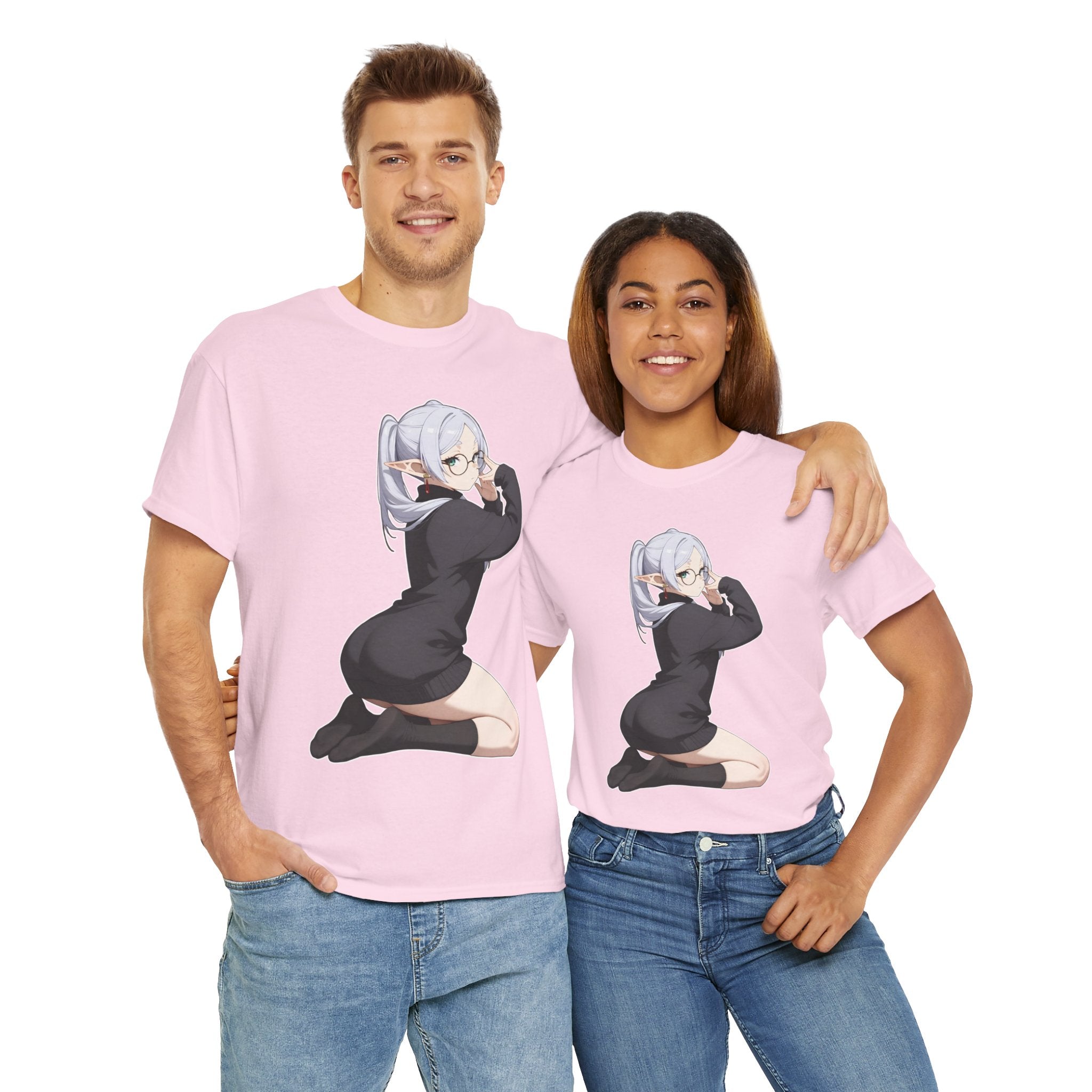 Cute Frieren Unisex Heavy Cotton Tee