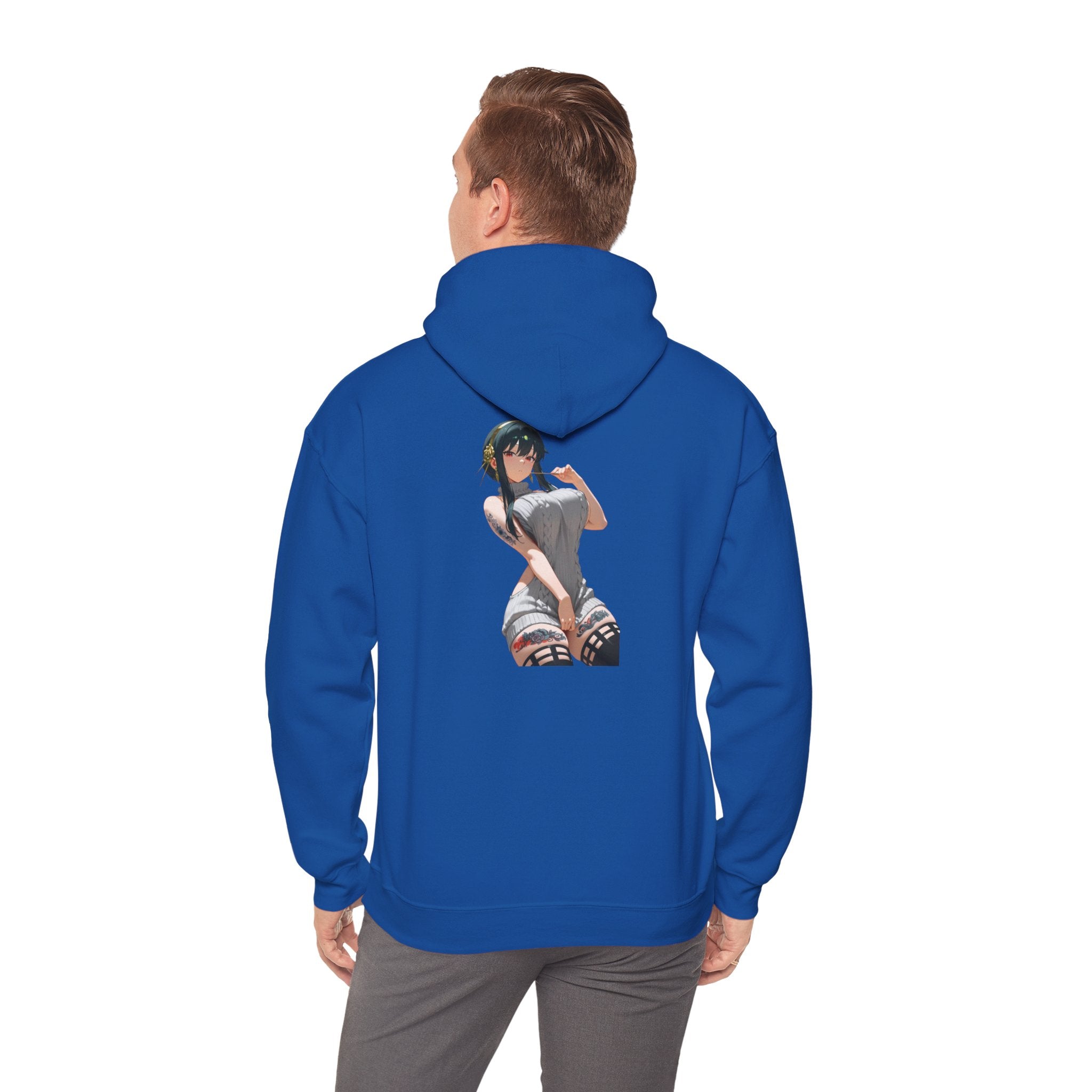 Yor Forger Sexy Tattooed Unisex Heavy Blend™ Hooded Sweatshirt