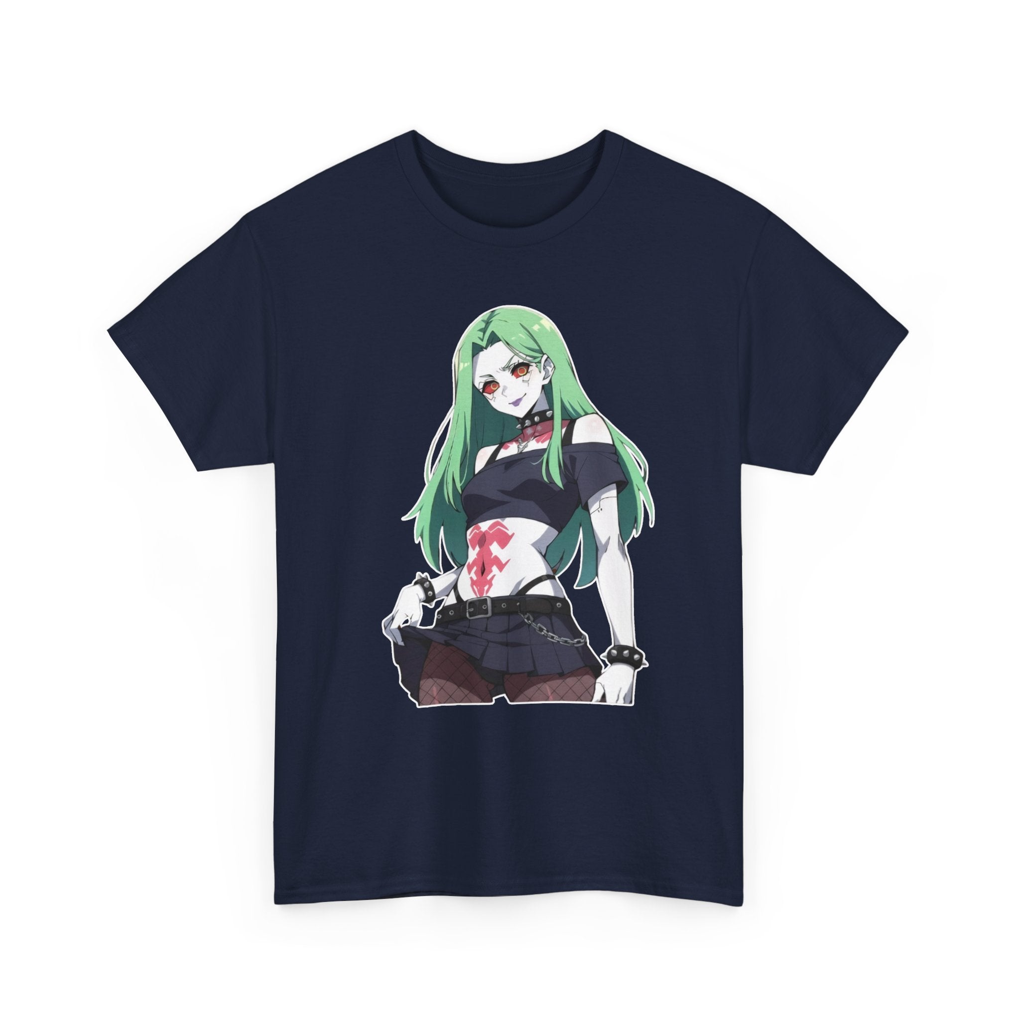 Rebecca Cyberpunk Futuristic Unisex Heavy Cotton Tee