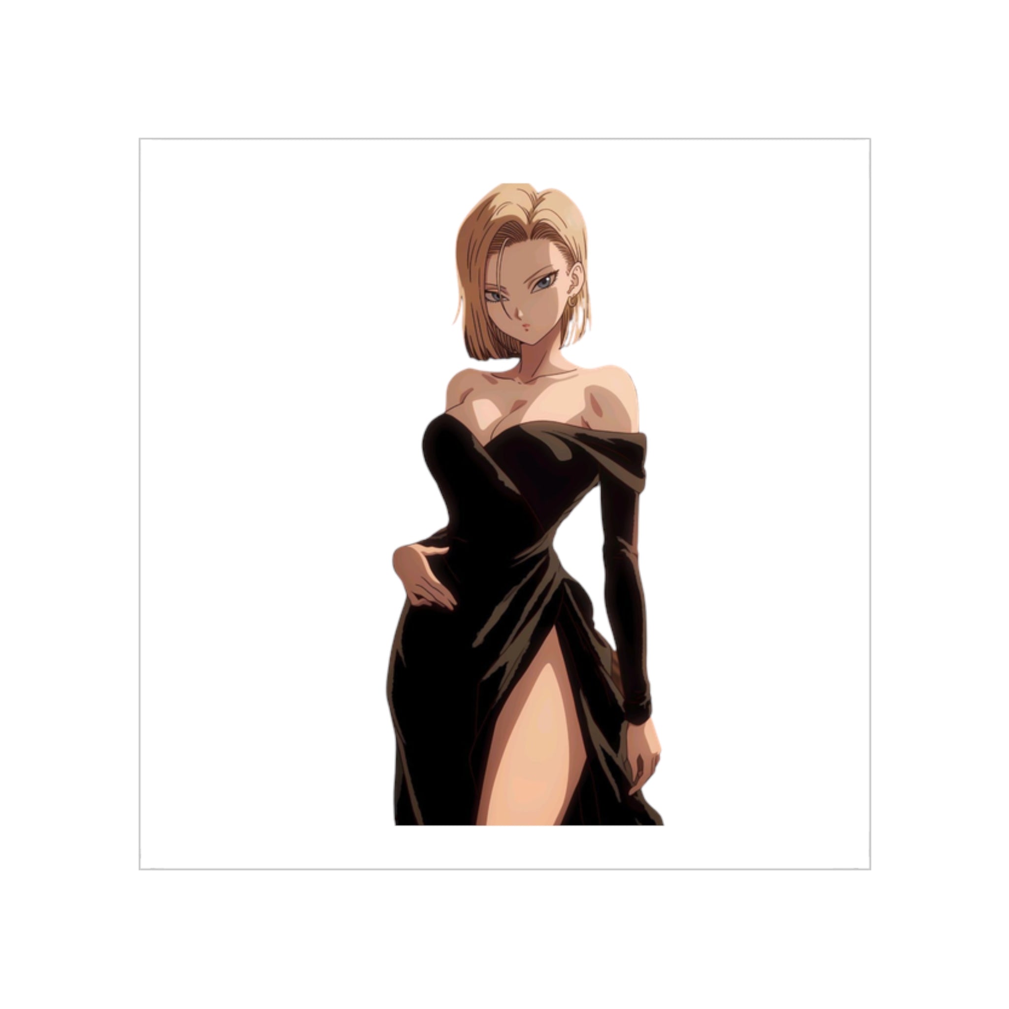 Sexy Dress Android 18 Sticker