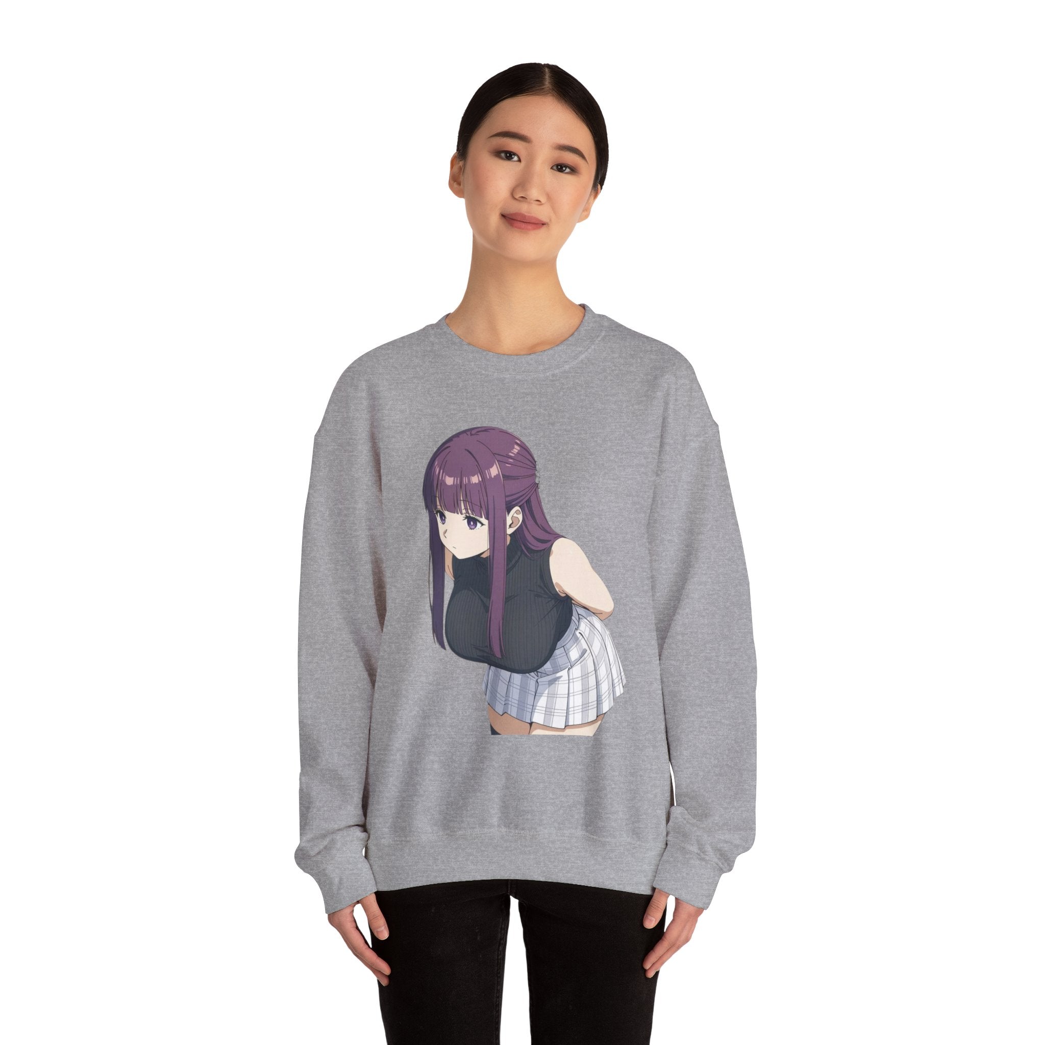 Fern Anime Unisex Heavy Blend™ Crewneck Sweatshirt