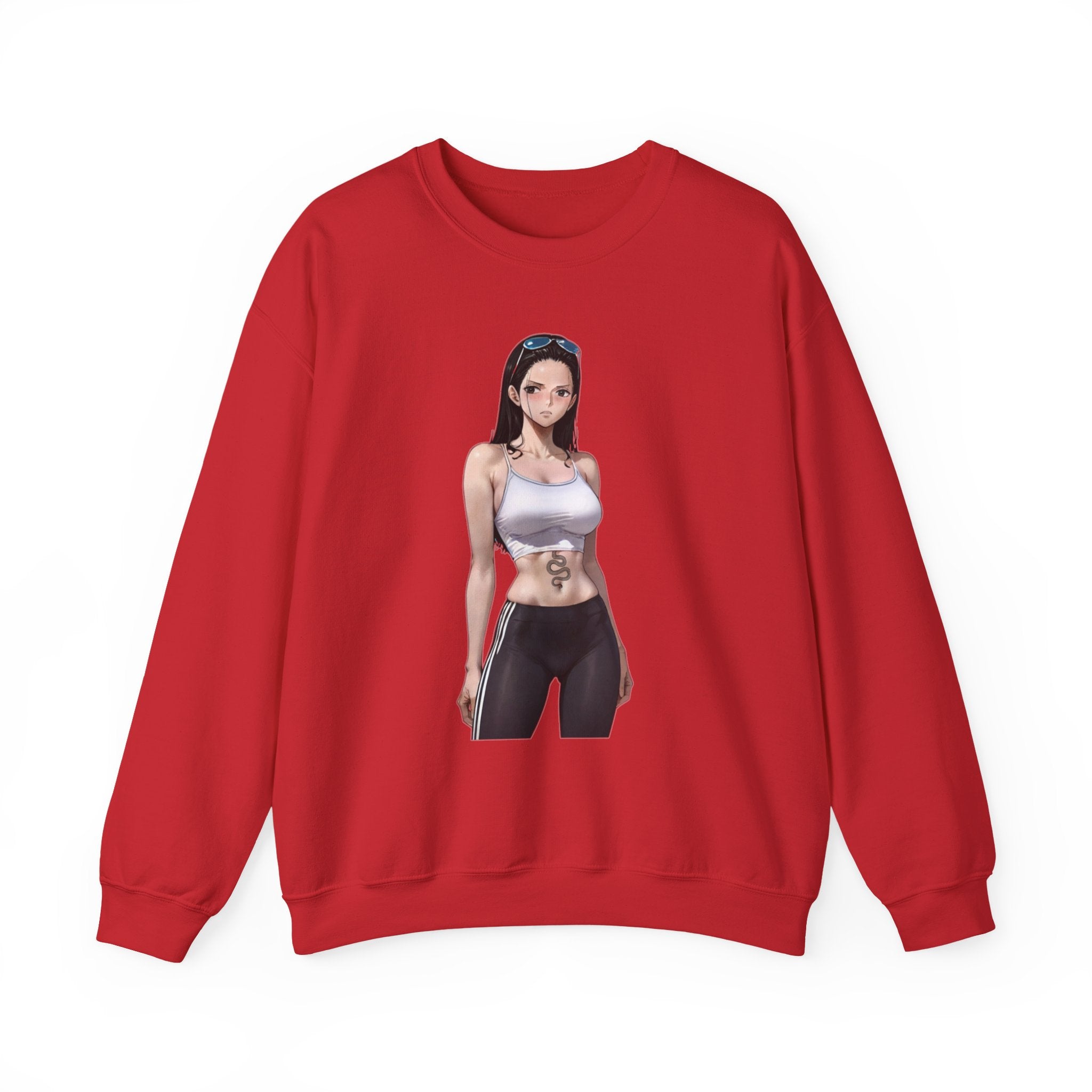 Copy of Nico Robin Catgirl Casual Anime Unisex Heavy Blend™ Crewneck Sweatshirt