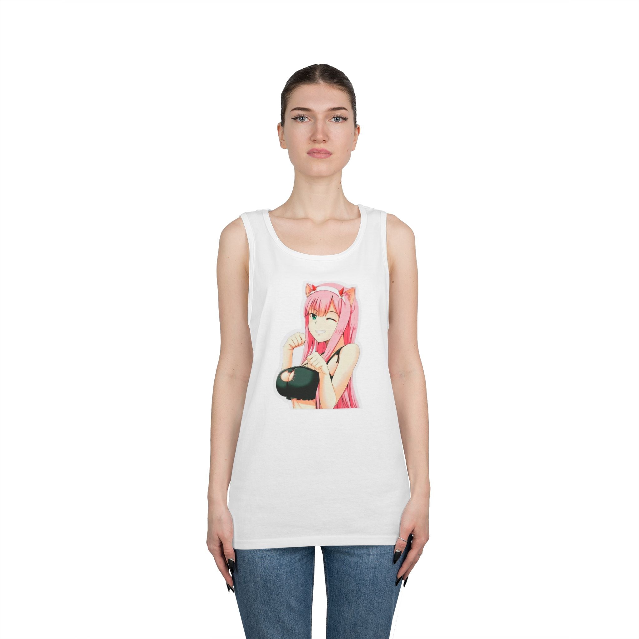 Zero Two Sexy Style Heavy Cotton Tank Top