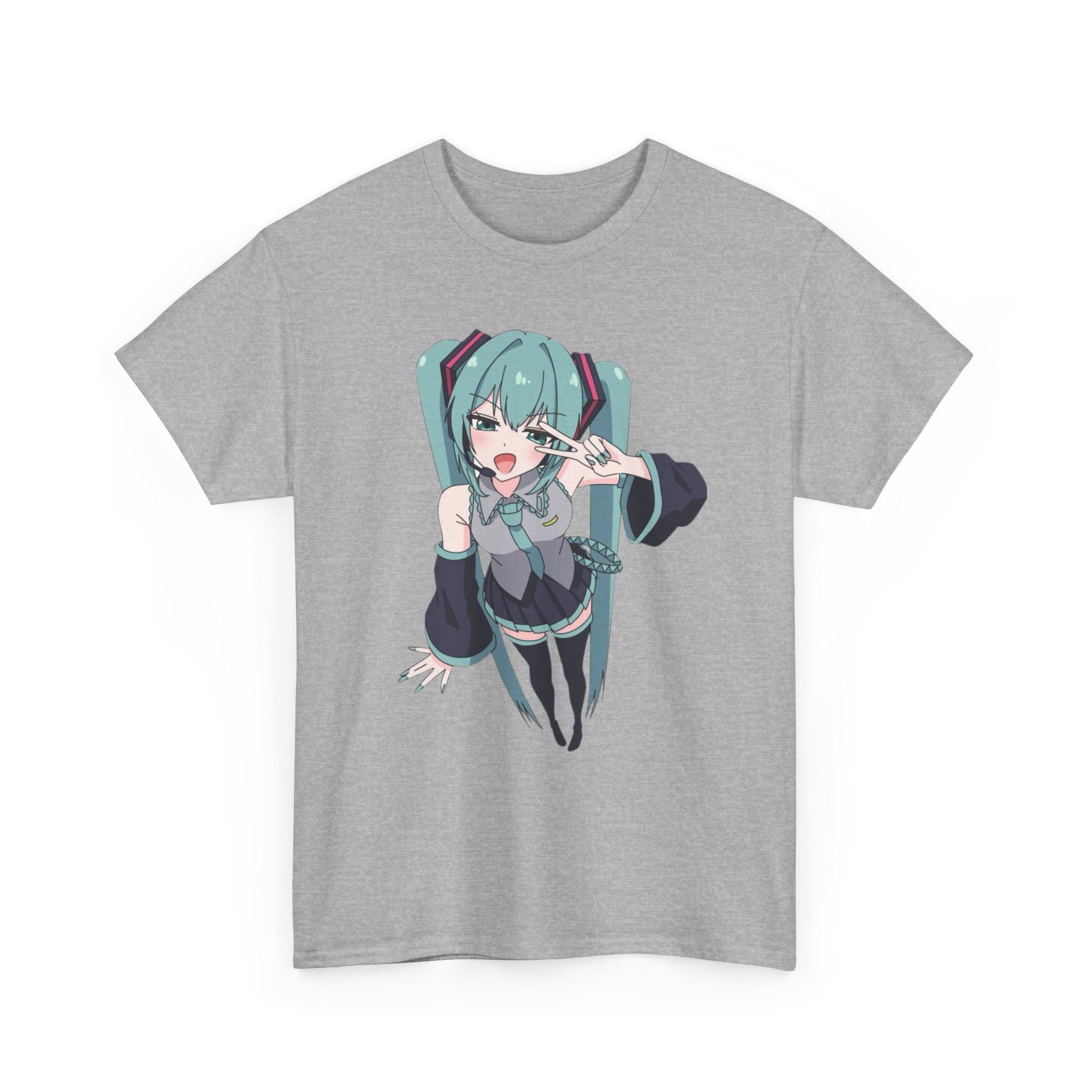 Hatsune Miku Unisex Heavy Cotton Tee