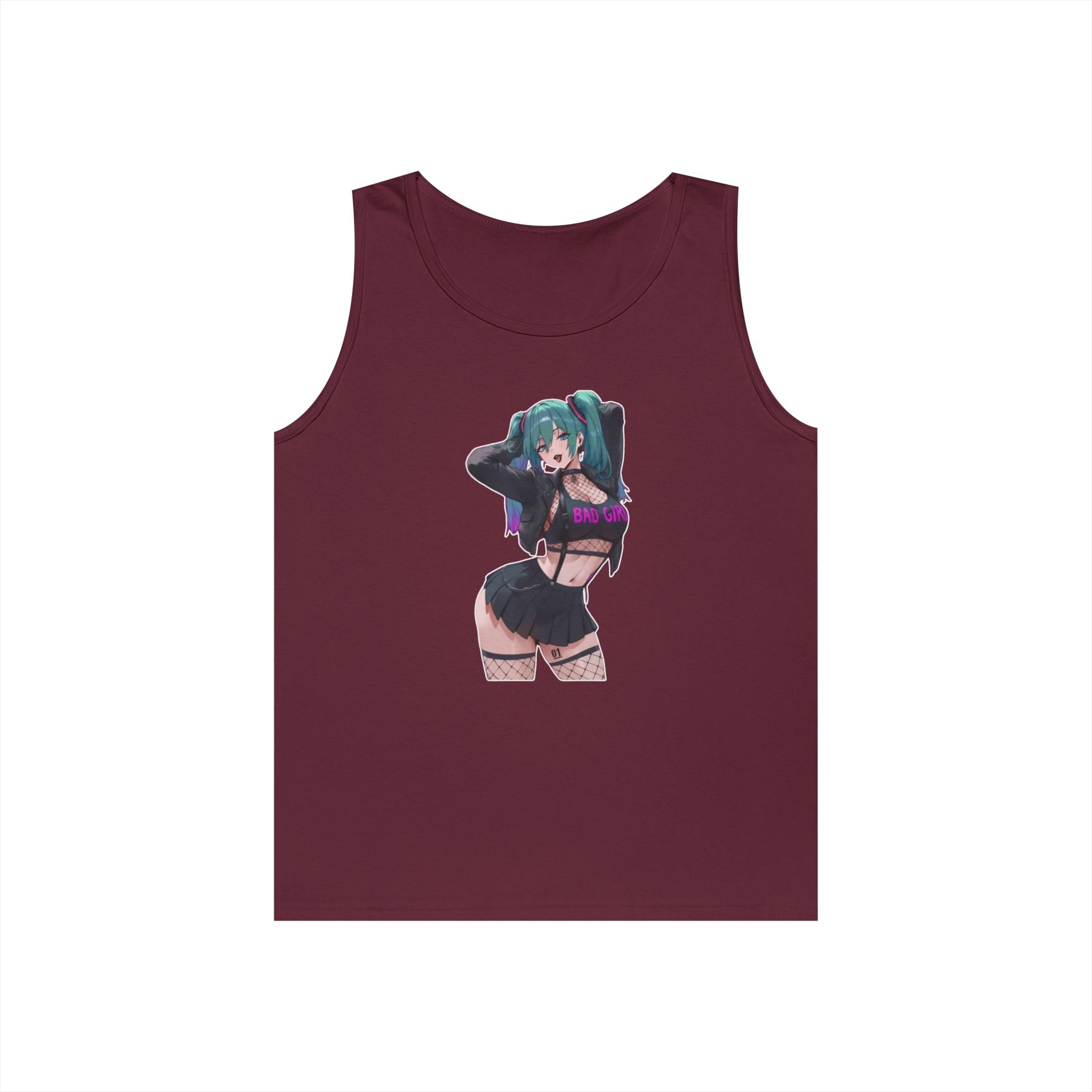 Hatsune Miku Baddie Heavy Cotton Tank Top