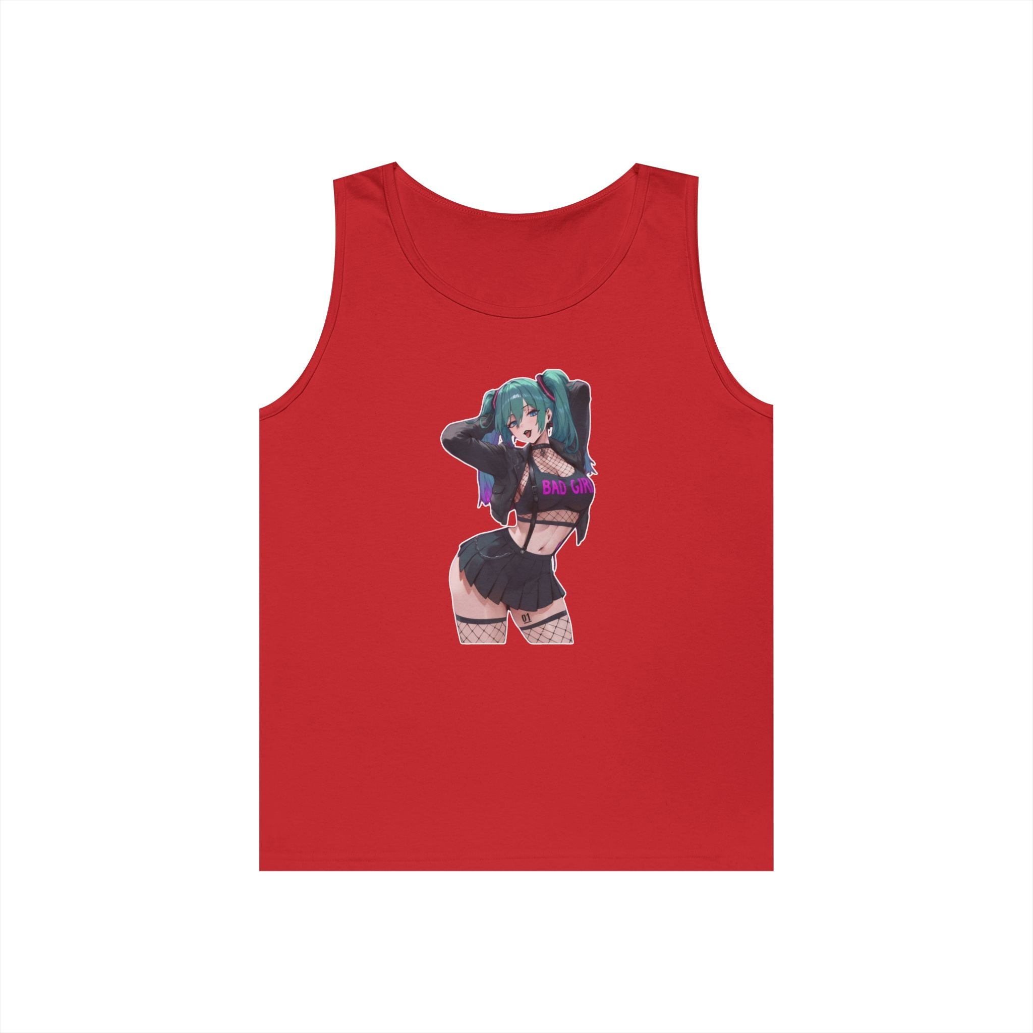 Hatsune Miku Baddie Heavy Cotton Tank Top
