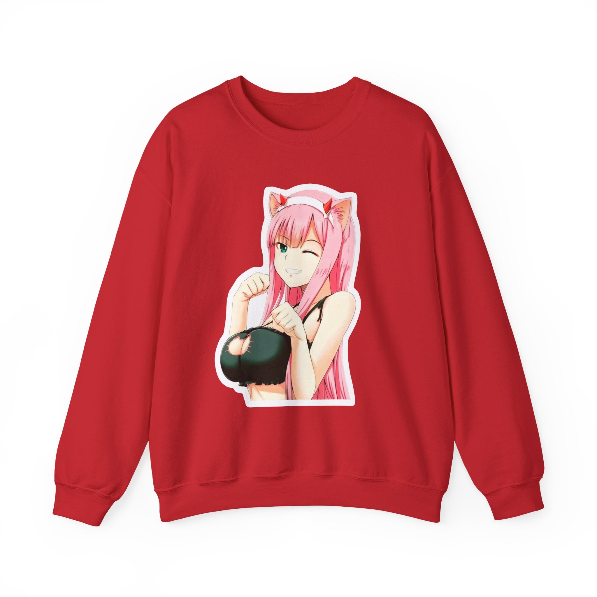 Zero Two Sexy Style Unisex Heavy Blend™ Crewneck Sweatshirt