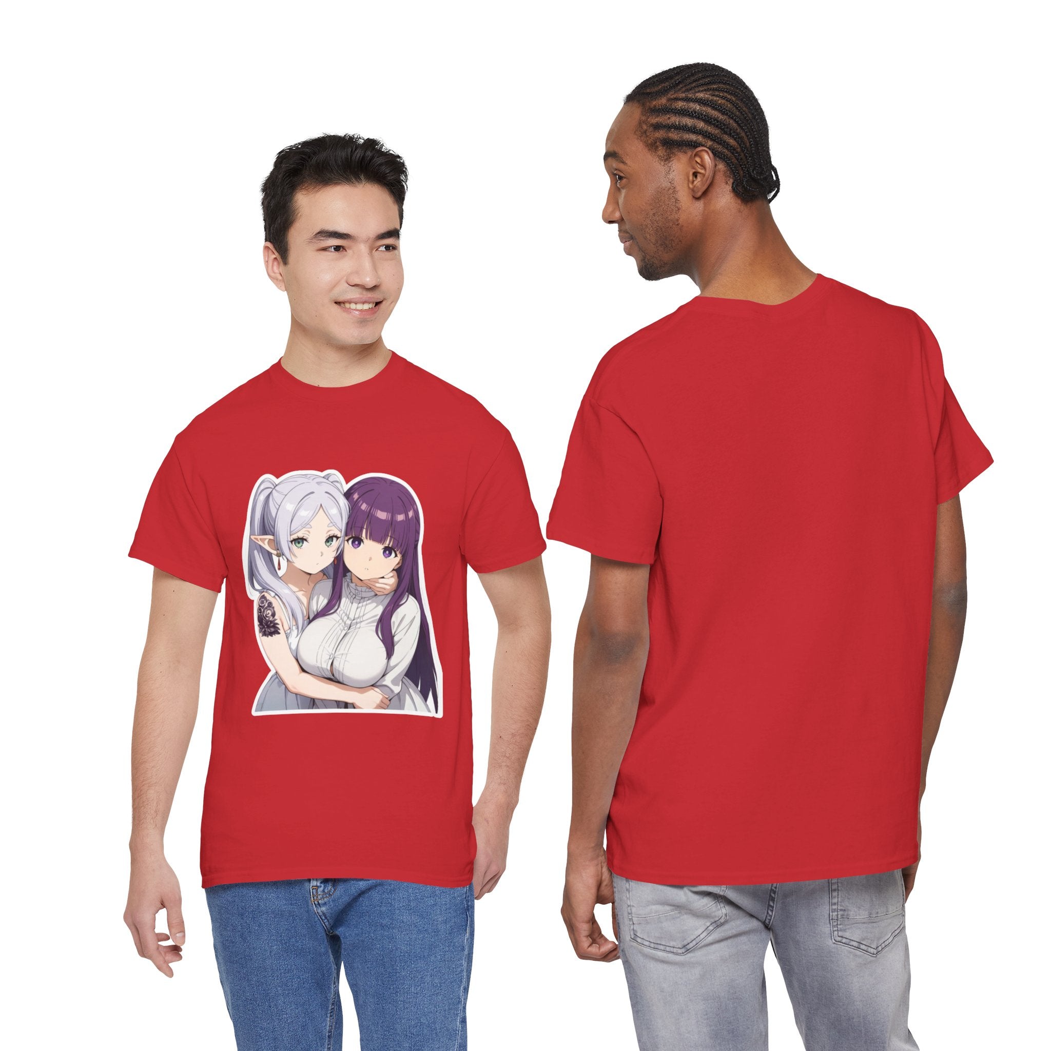Fern x Frieren Waifu Heavy Cotton Tee