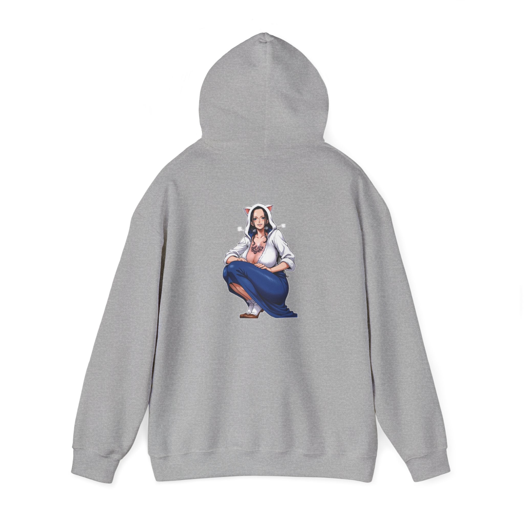 Nico Robin Catgirl Casual Anime Unisex Heavy Blend™ Hooded Sweatshirt