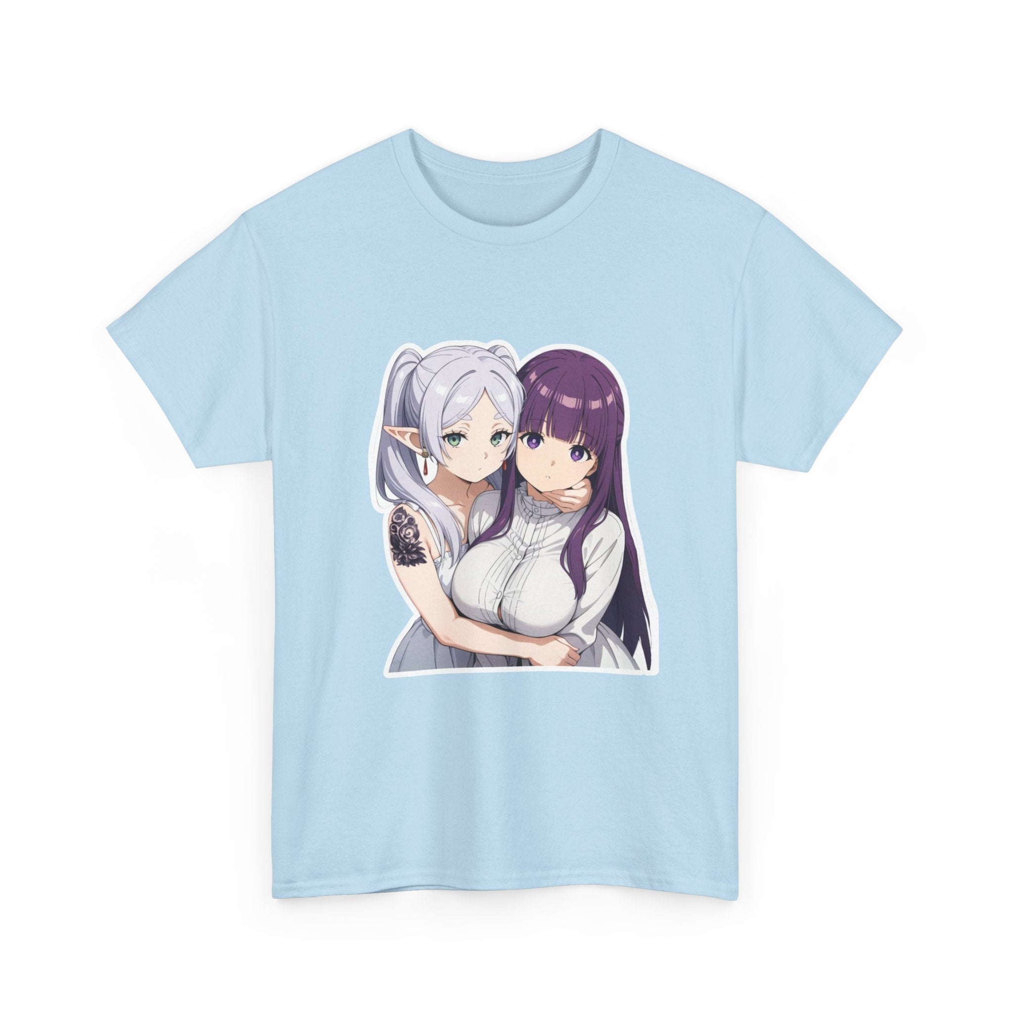 Fern x Frieren Waifu Heavy Cotton Tee