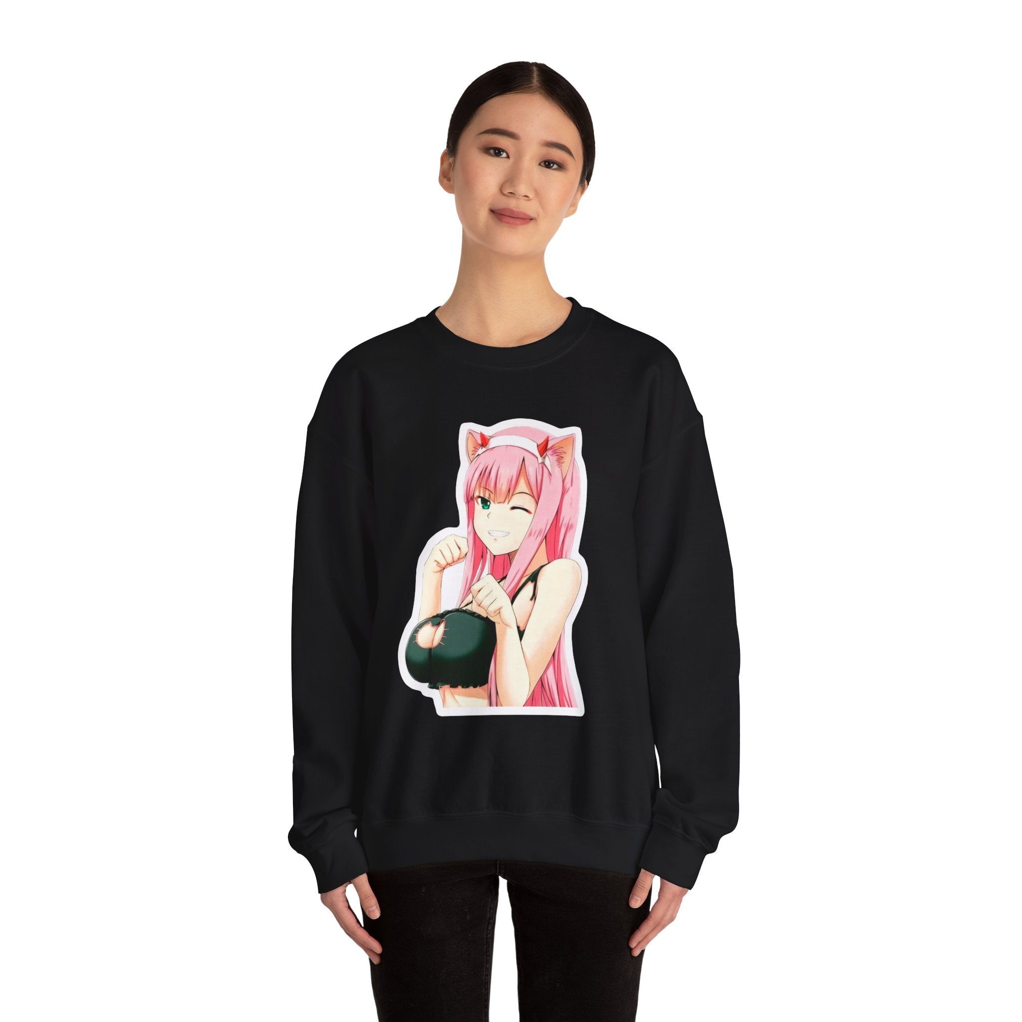 Zero Two Sexy Style Unisex Heavy Blend™ Crewneck Sweatshirt