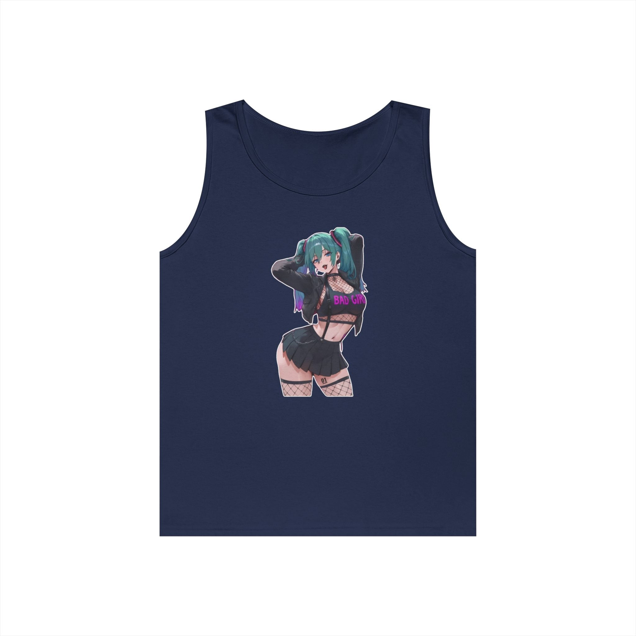 Hatsune Miku Baddie Heavy Cotton Tank Top
