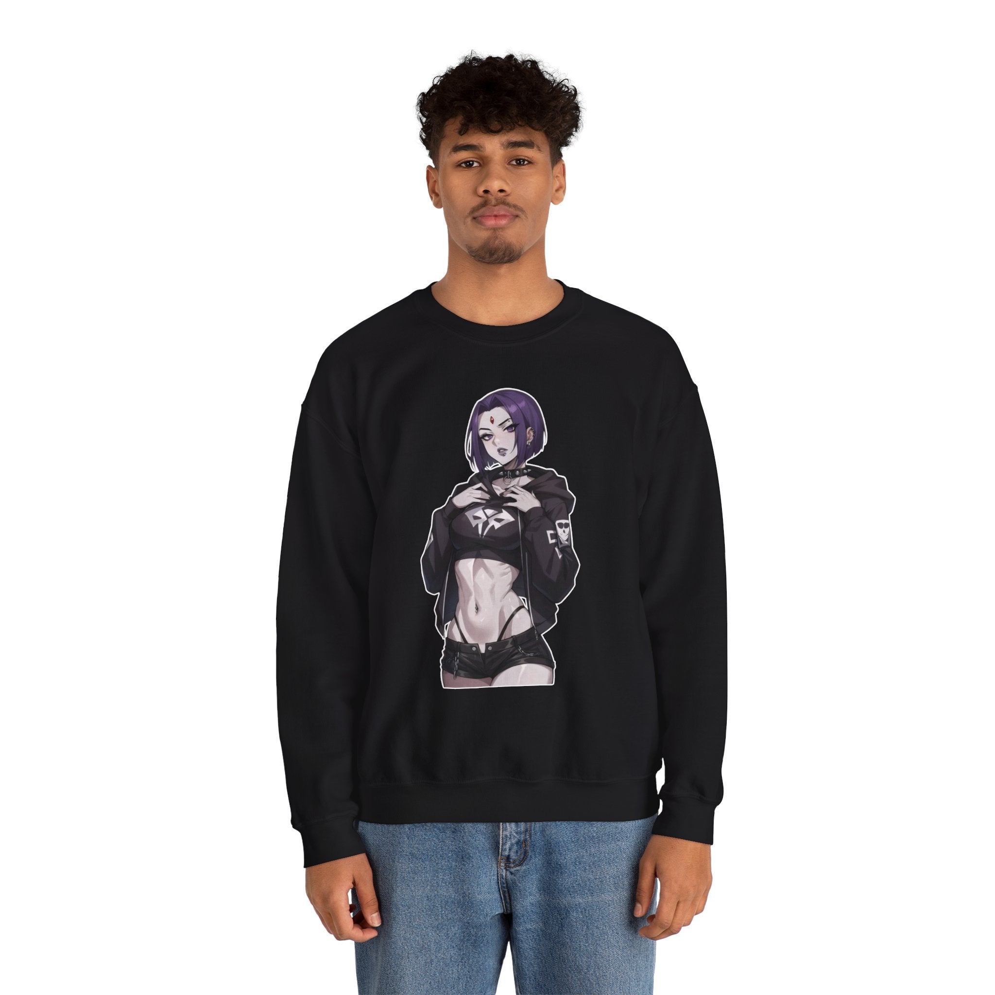 Raven Alternative Gothic Unisex Heavy Blend™ Crewneck Sweatshirt
